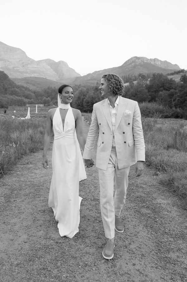 Alexandra Wore Eva Lendel to Marry Jan at a Quietly Radical Wedding in the Cape Winelands
