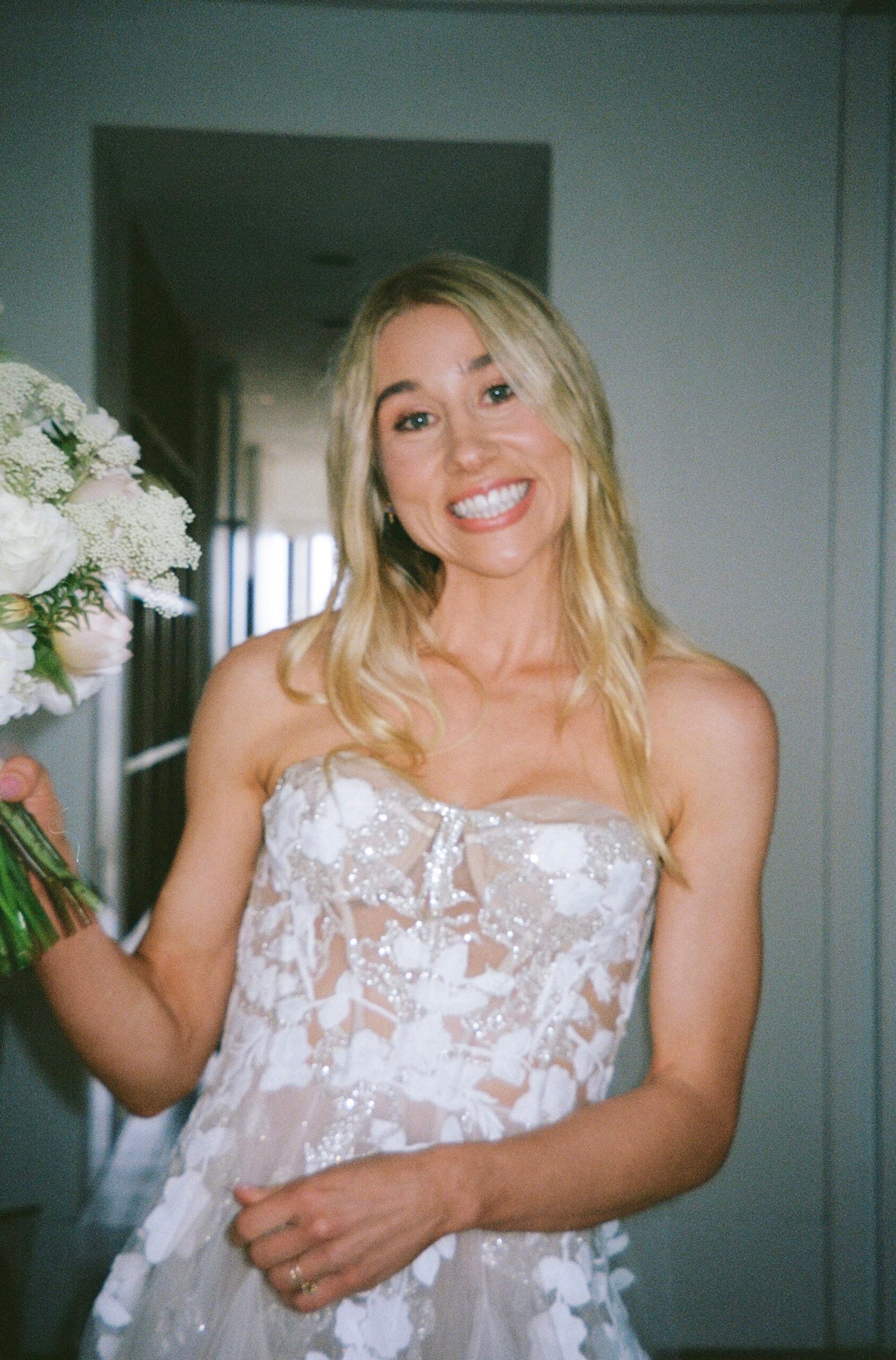 Muse by Berta “ivory” gown