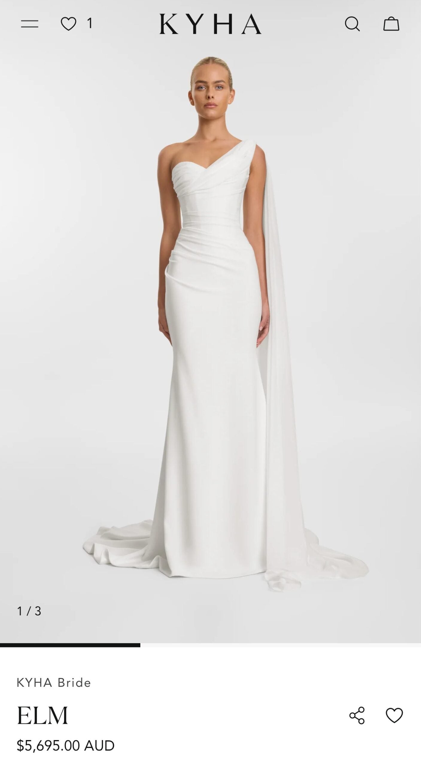 KYHA ELM Gown - Current Collection