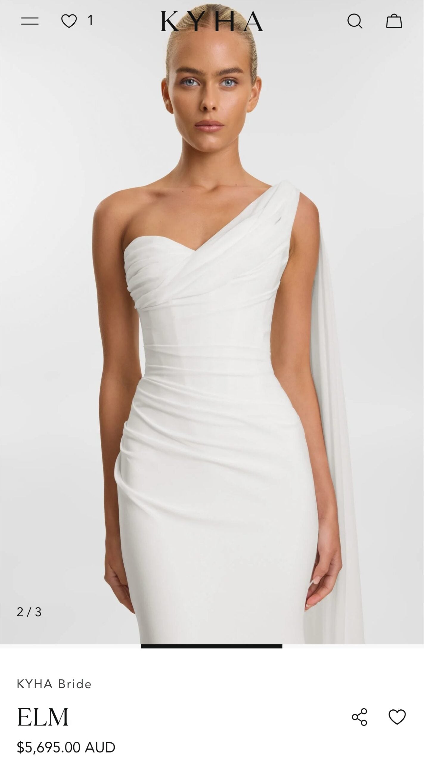 KYHA ELM Gown - Current Collection