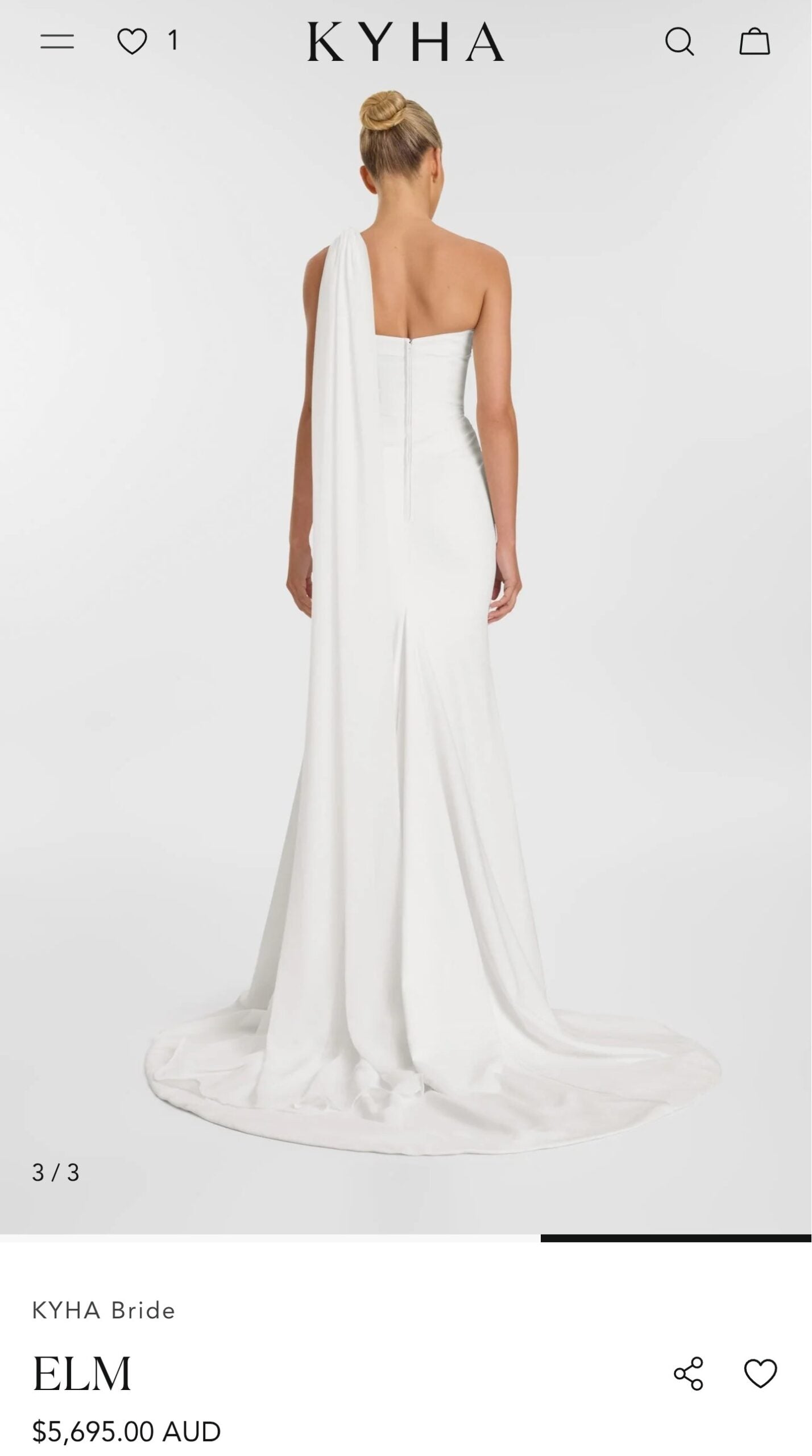 KYHA ELM Gown - Current Collection