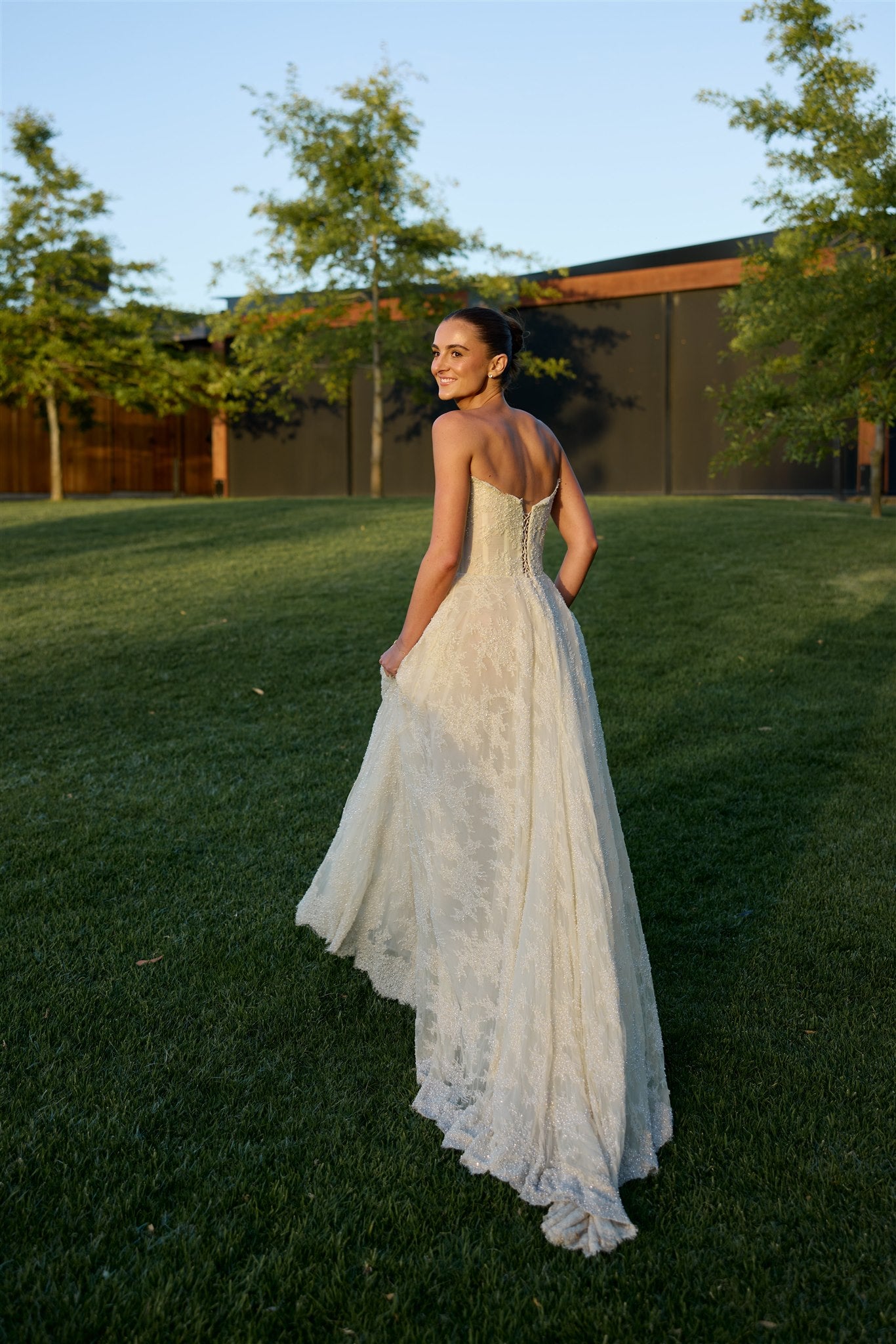 Custom Roj Gown by Kate Willa