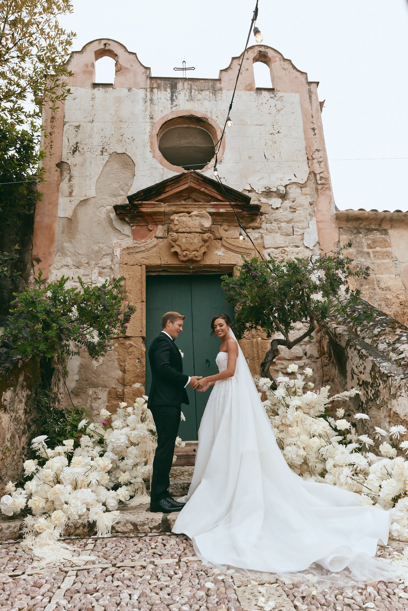 Guipurean Bridal Bespoke Gown + Veil