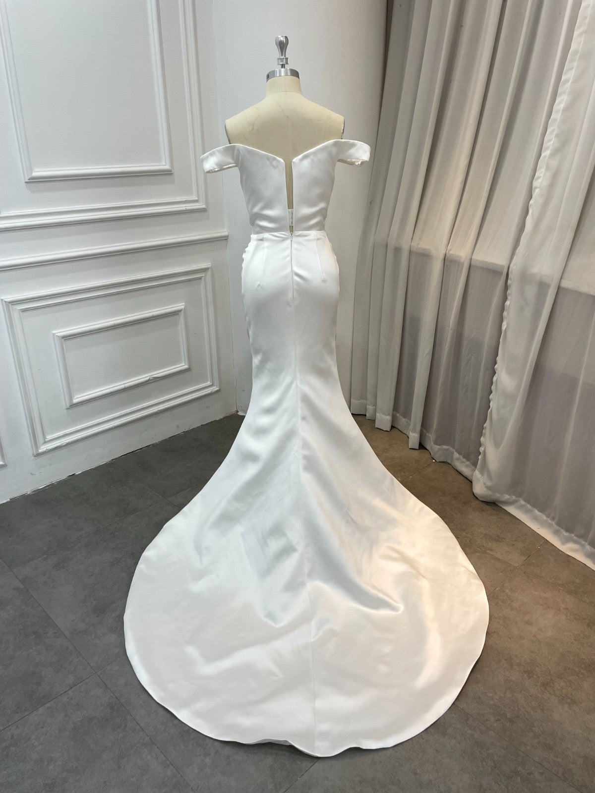 Couture custom wedding dress