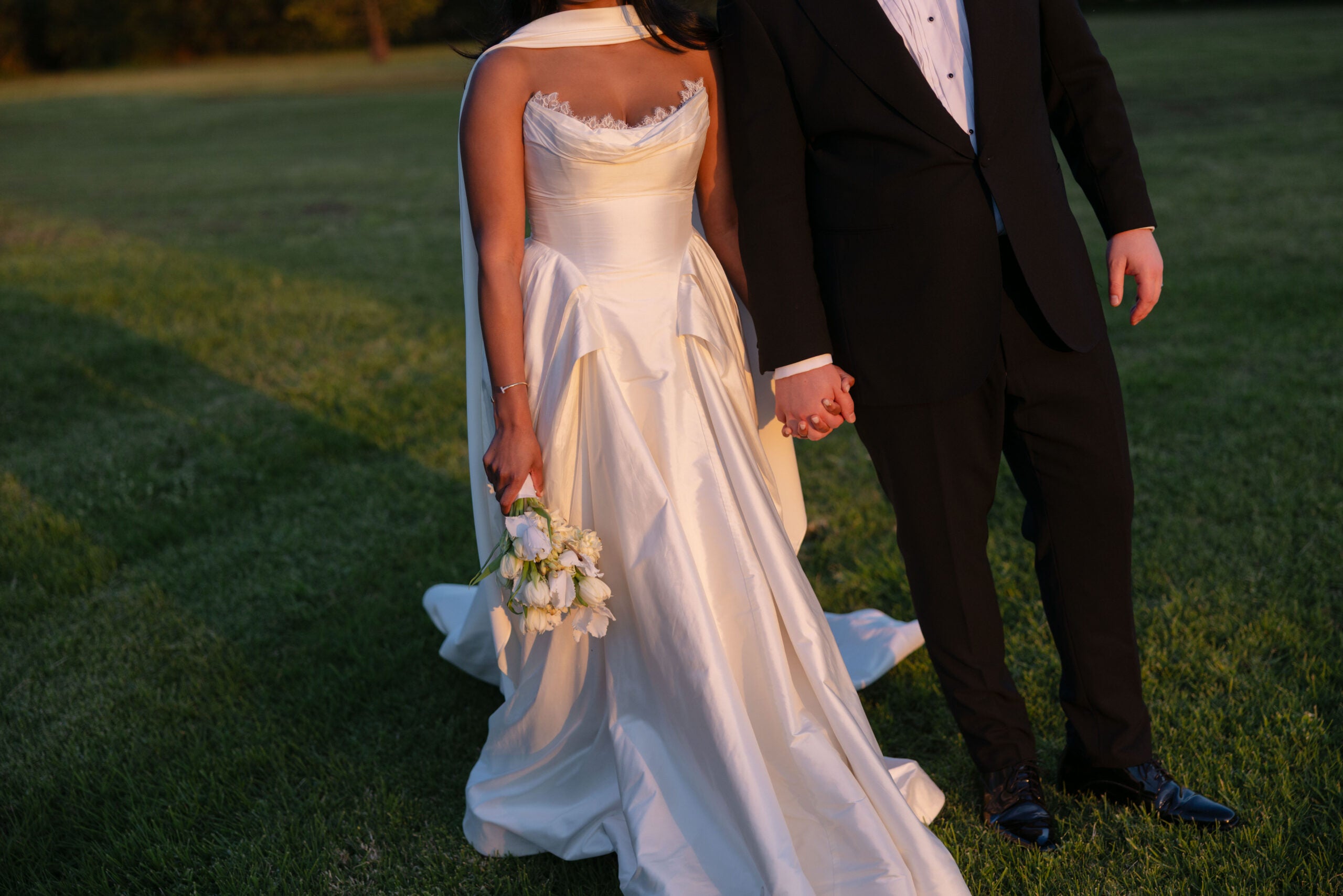 Moira Hughes Custom Melrose Dress Raw Silk