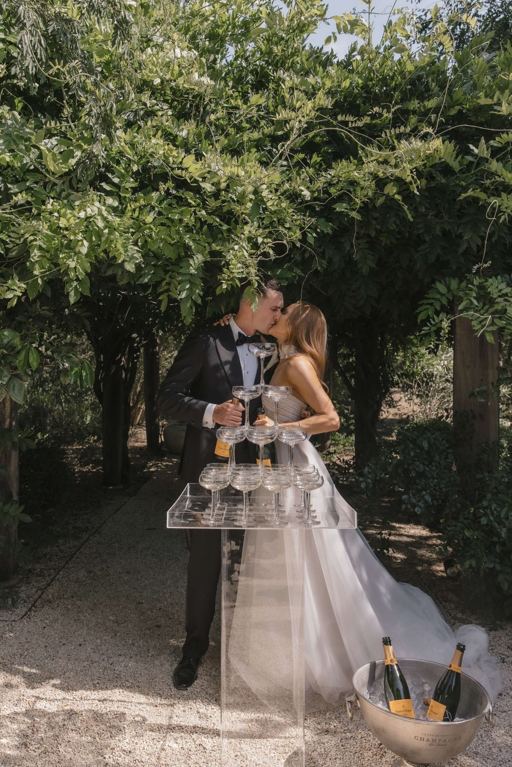 Custom Liz Martinez gown, named Lola