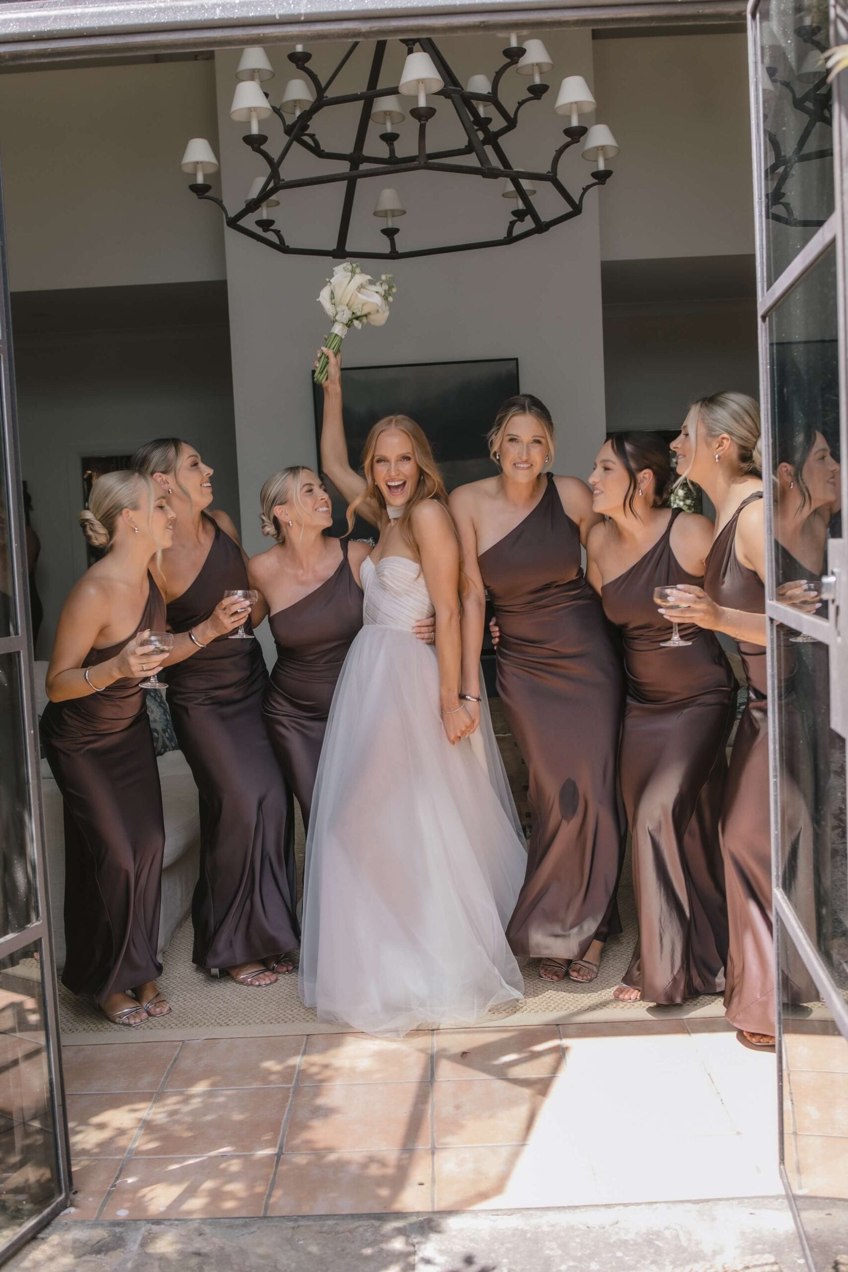 Custom Liz Martinez gown, named Lola