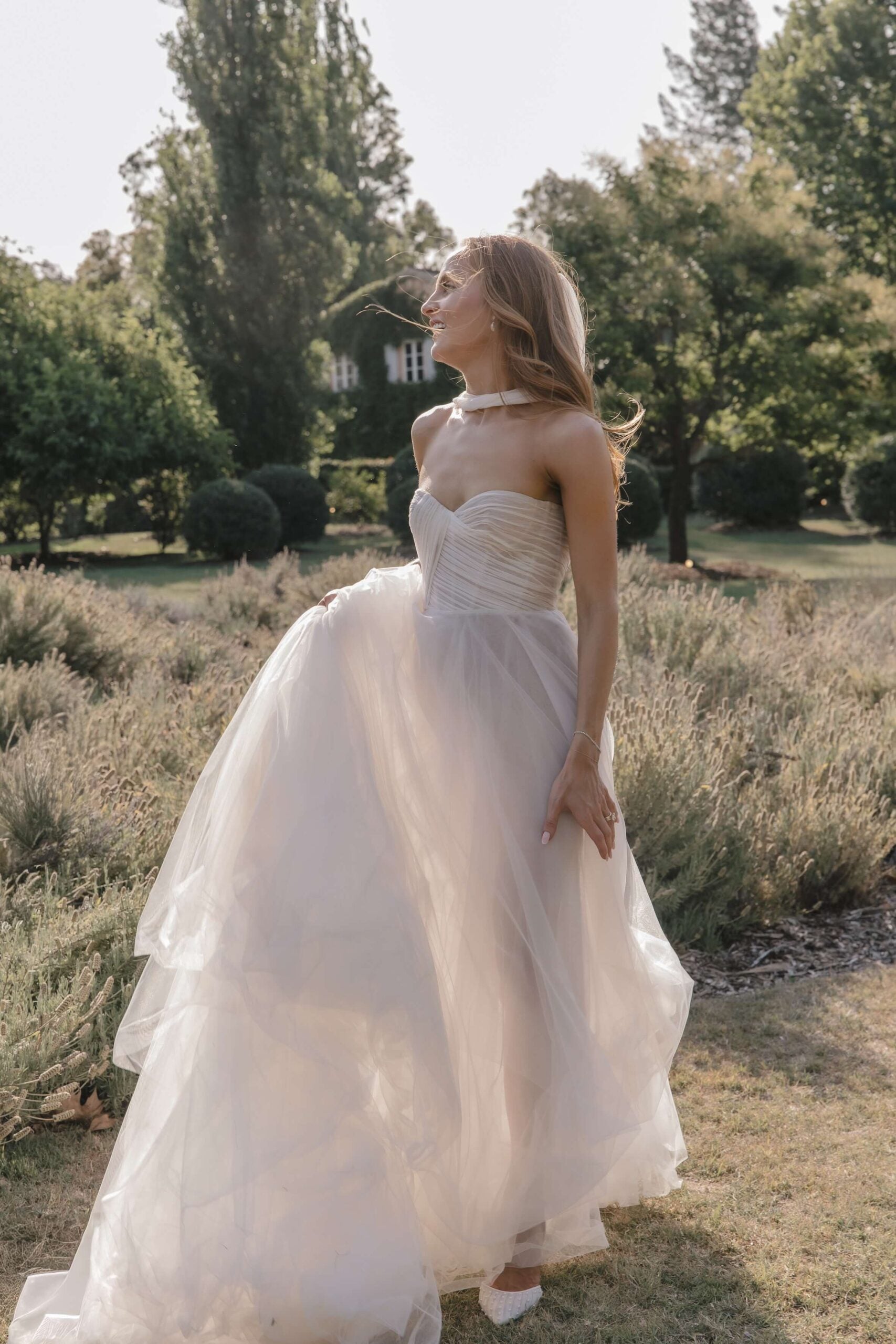 Custom Liz Martinez gown, named Lola