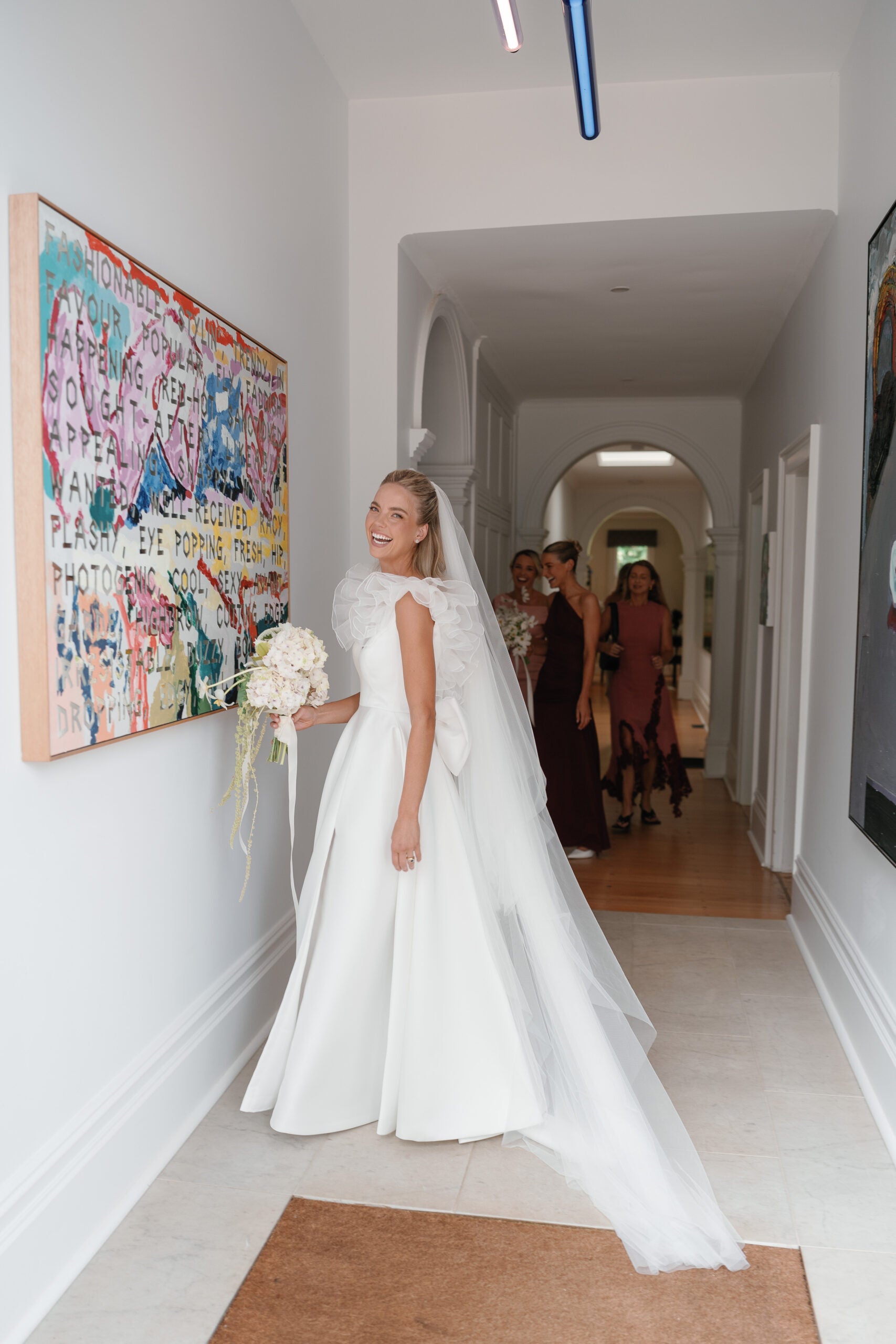 Viral Wedding Entrance - Custom Rhonda Hemmingway Gown