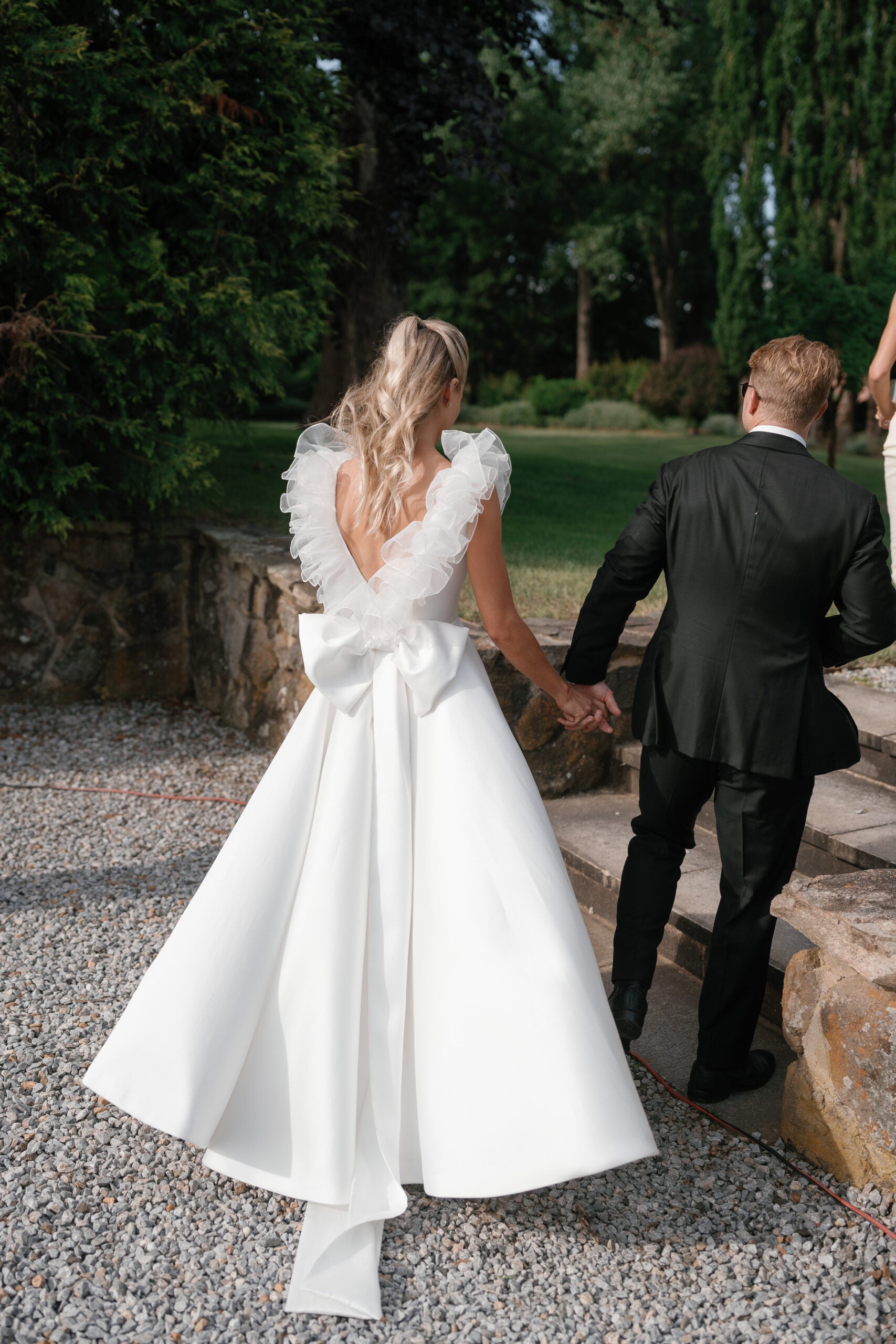 Viral Wedding Entrance - Custom Rhonda Hemmingway Gown