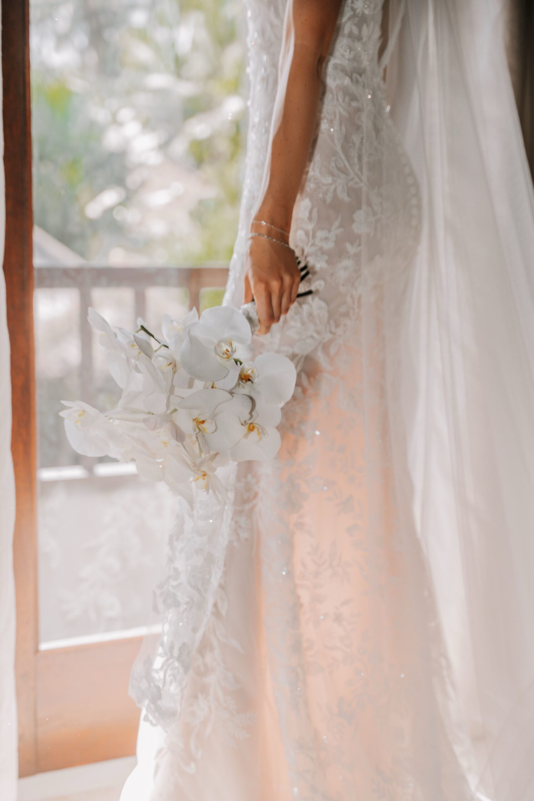 Custom couture gown by Breeanna Maree