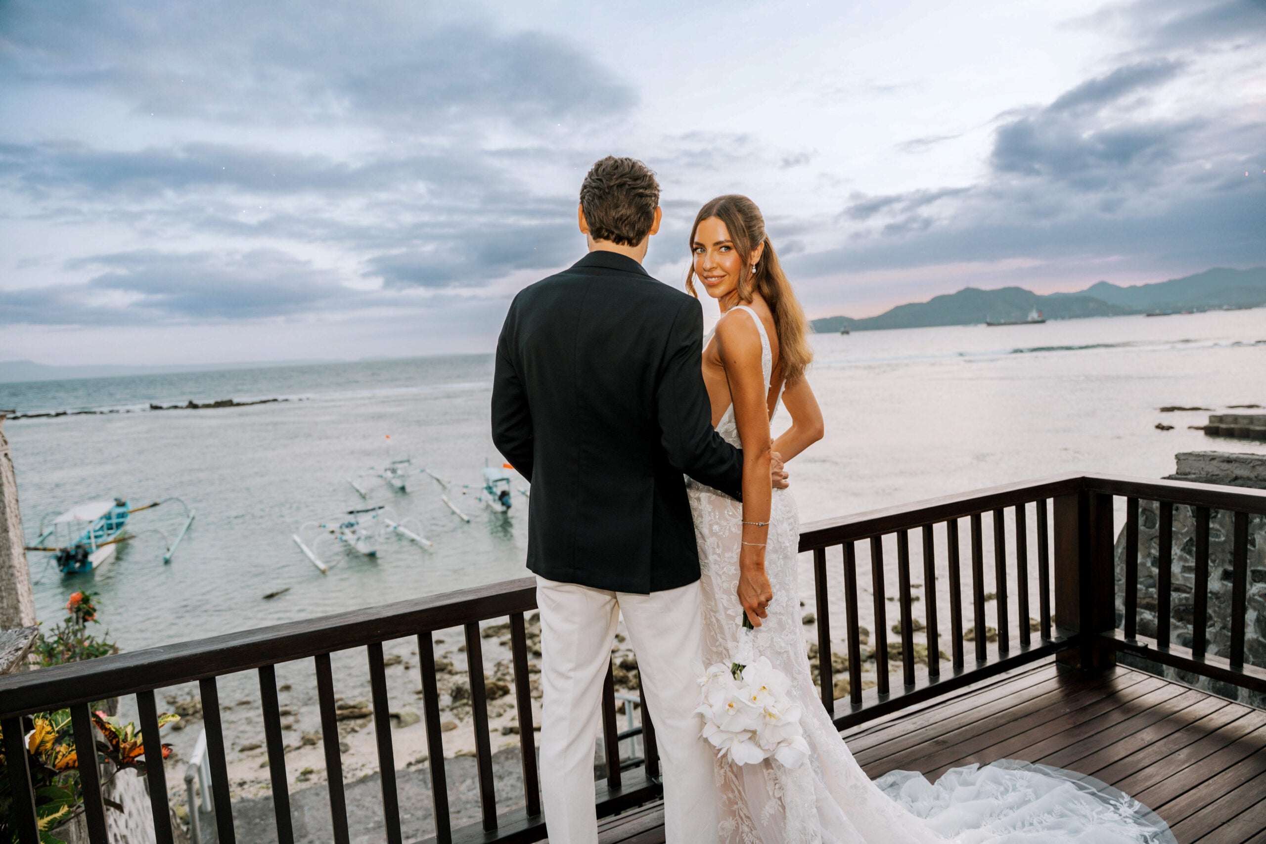 Custom couture gown by Breeanna Maree