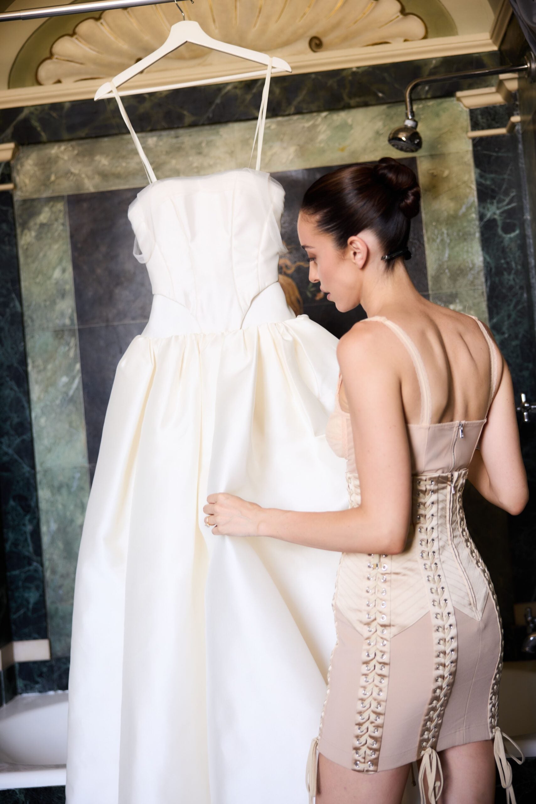 Olivia Deur Couture – Exclusive Silk Ceremony Gown with Veil