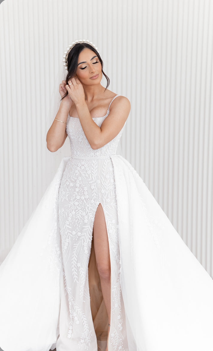 Alin Le' Kal Custom couture wedding gown