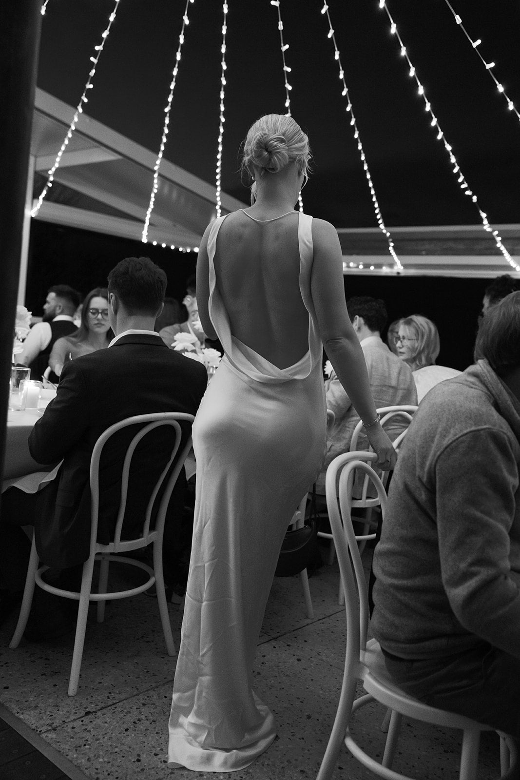 Michael Lo Sordo Ivory dress