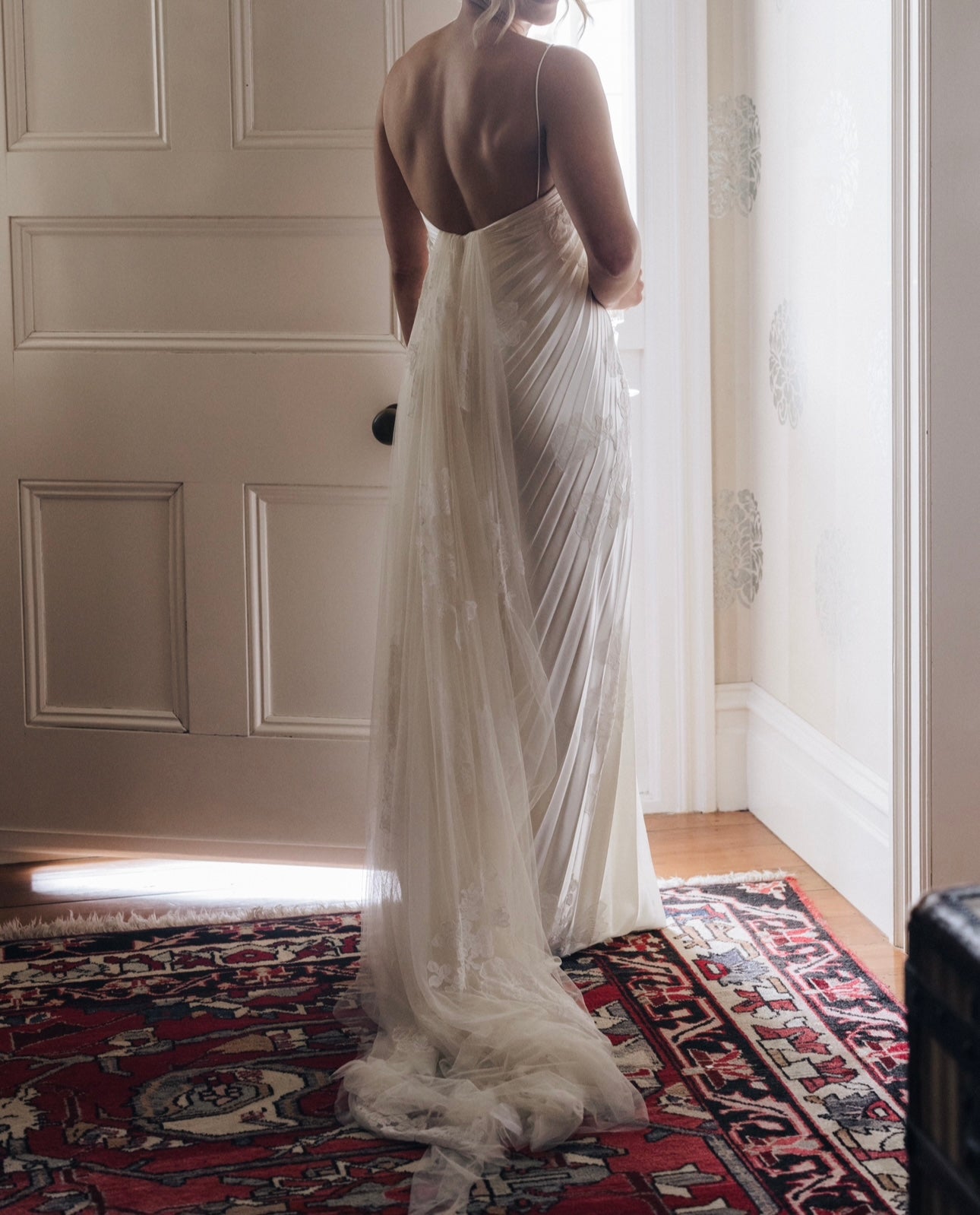 Danielle Frankel Scarlet Gown