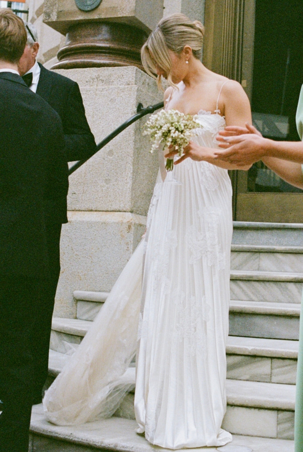 Danielle Frankel Scarlet Gown