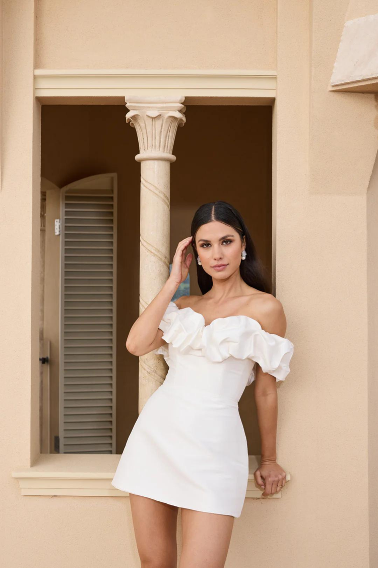 Trish Peng Estelle Mini Dress - AU/NZ 8