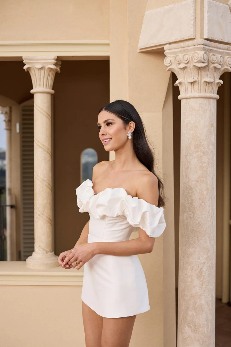 Trish Peng Estelle Mini Dress - AU/NZ 8