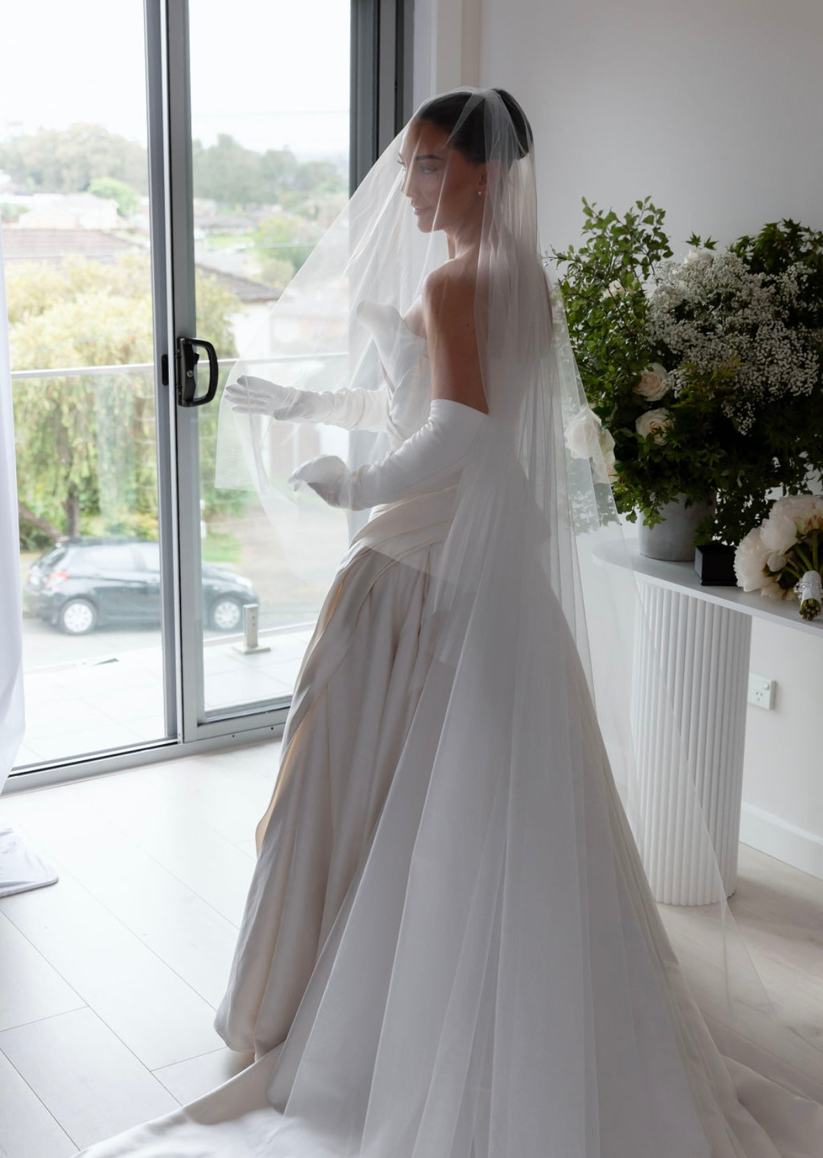 Jaton Silk Wedding Gown