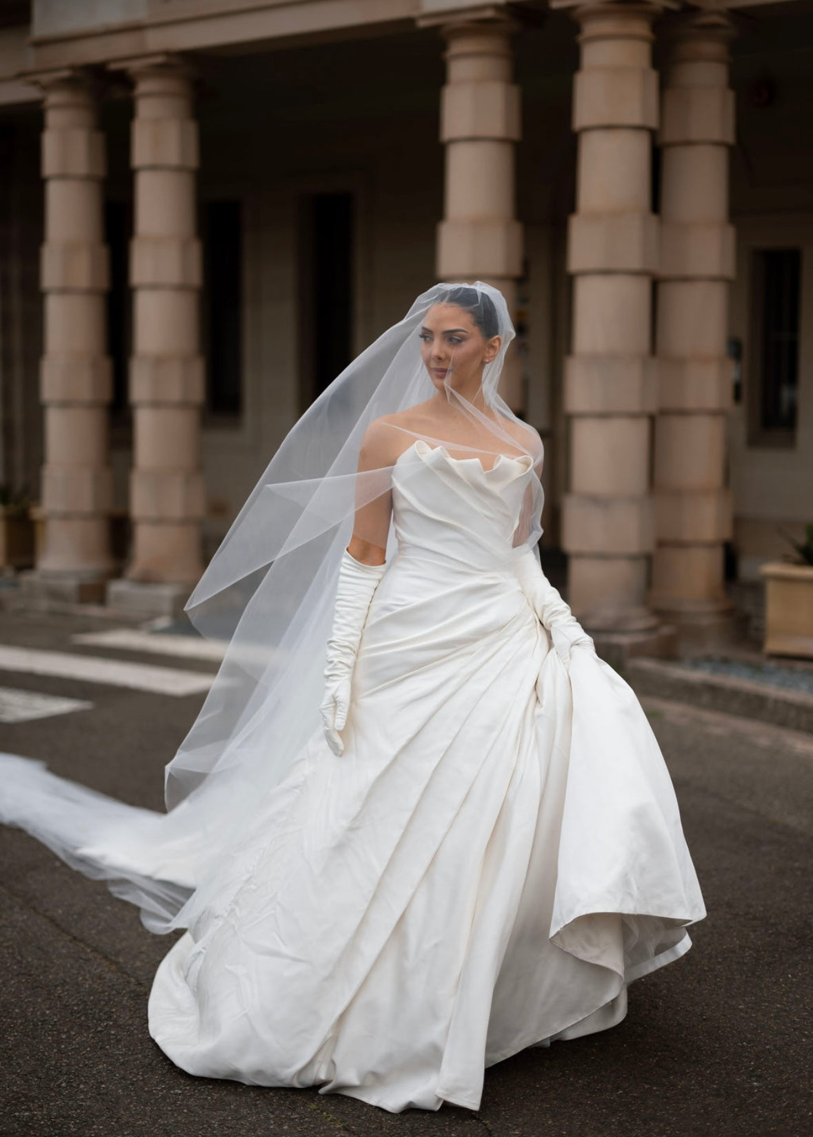 Jaton Silk Wedding Gown