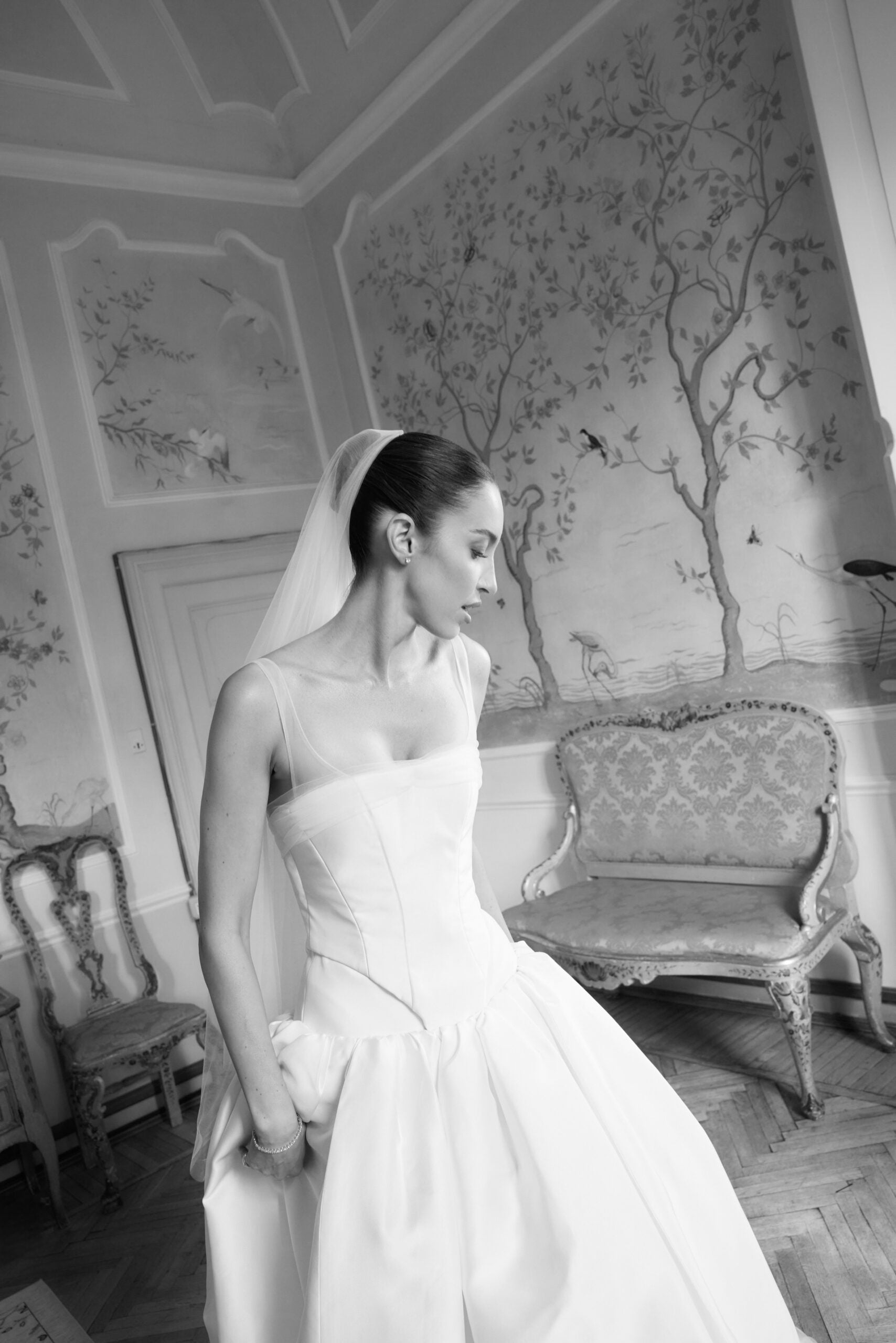 Olivia Deur Couture – Exclusive Silk Ceremony Gown with Veil
