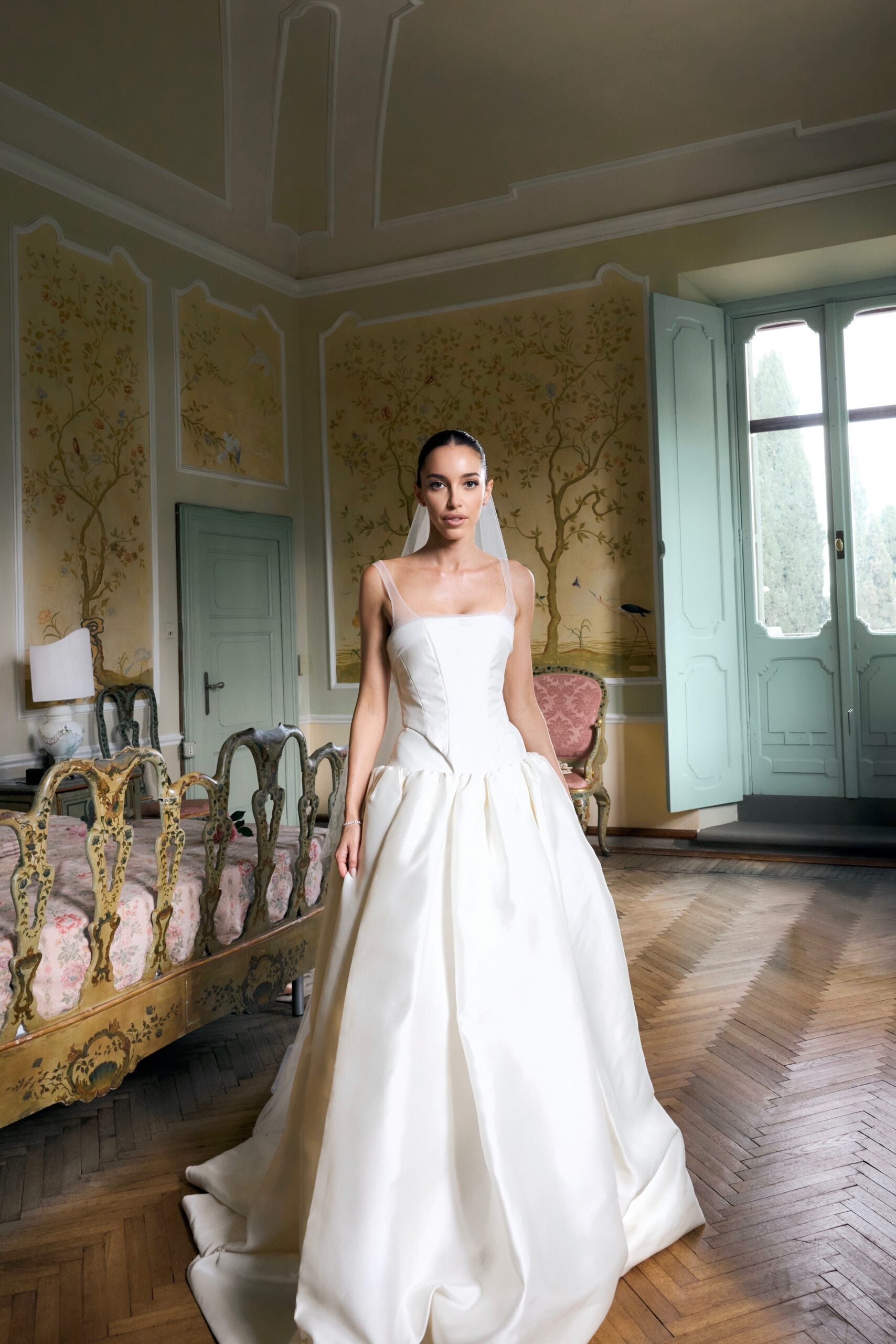 Olivia Deur Couture – Exclusive Silk Ceremony Gown with Veil