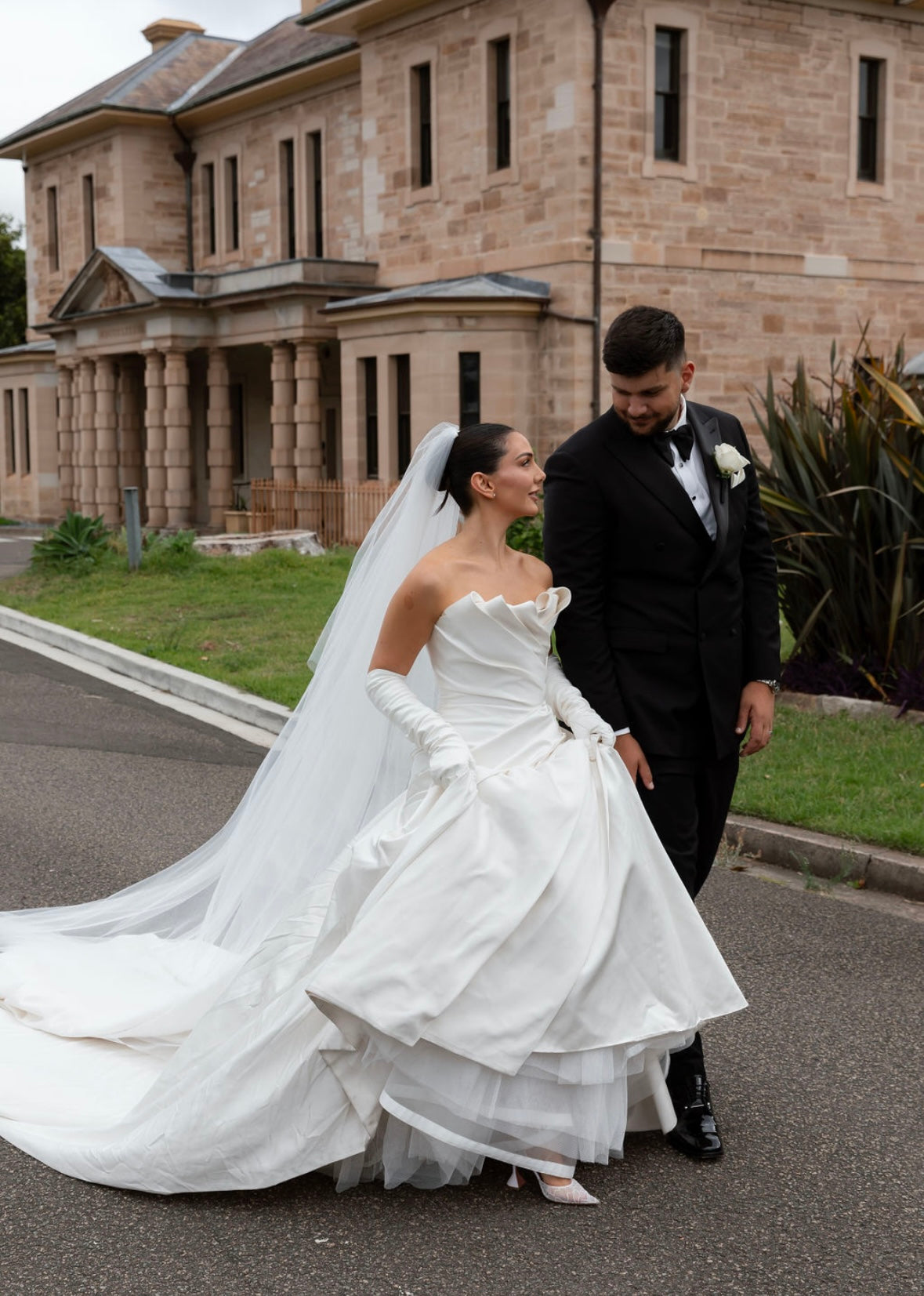Jaton Silk Wedding Gown
