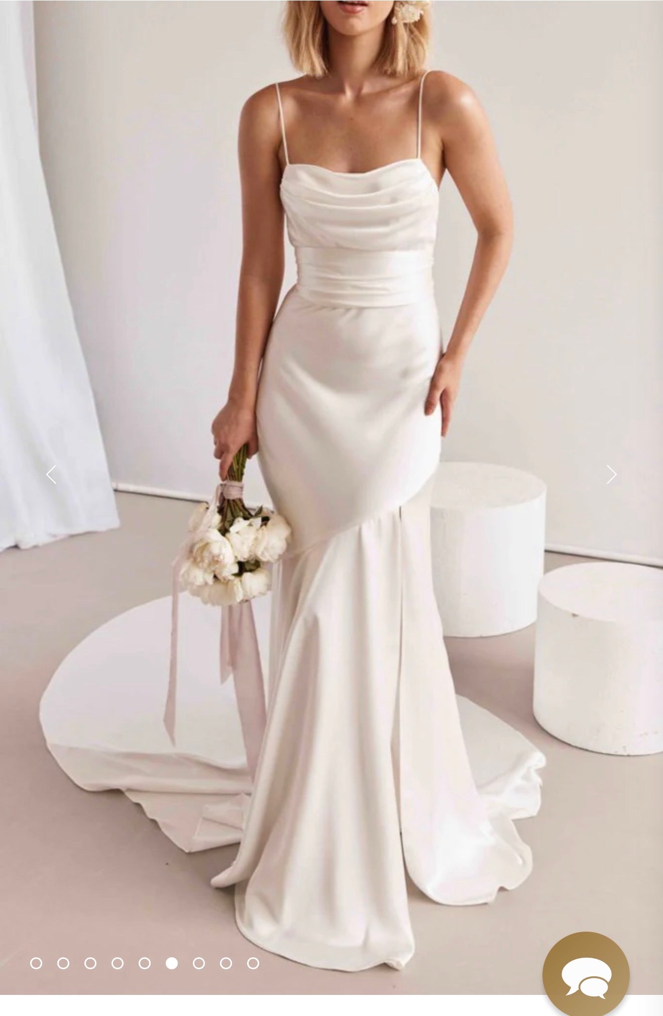 Valentina Ivory Wedding Dress - Never Worn
