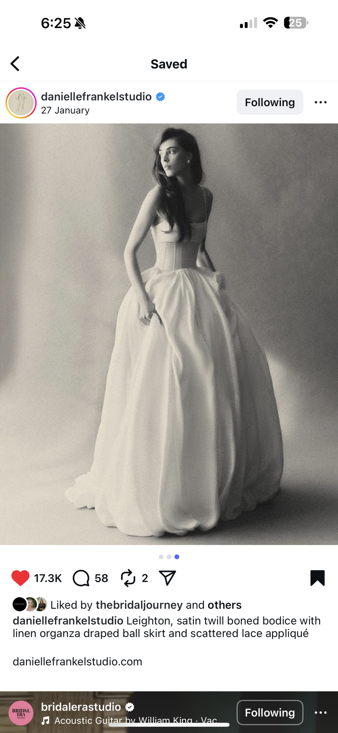 Danielle Frankel Leighton Gown - Size AU12/14