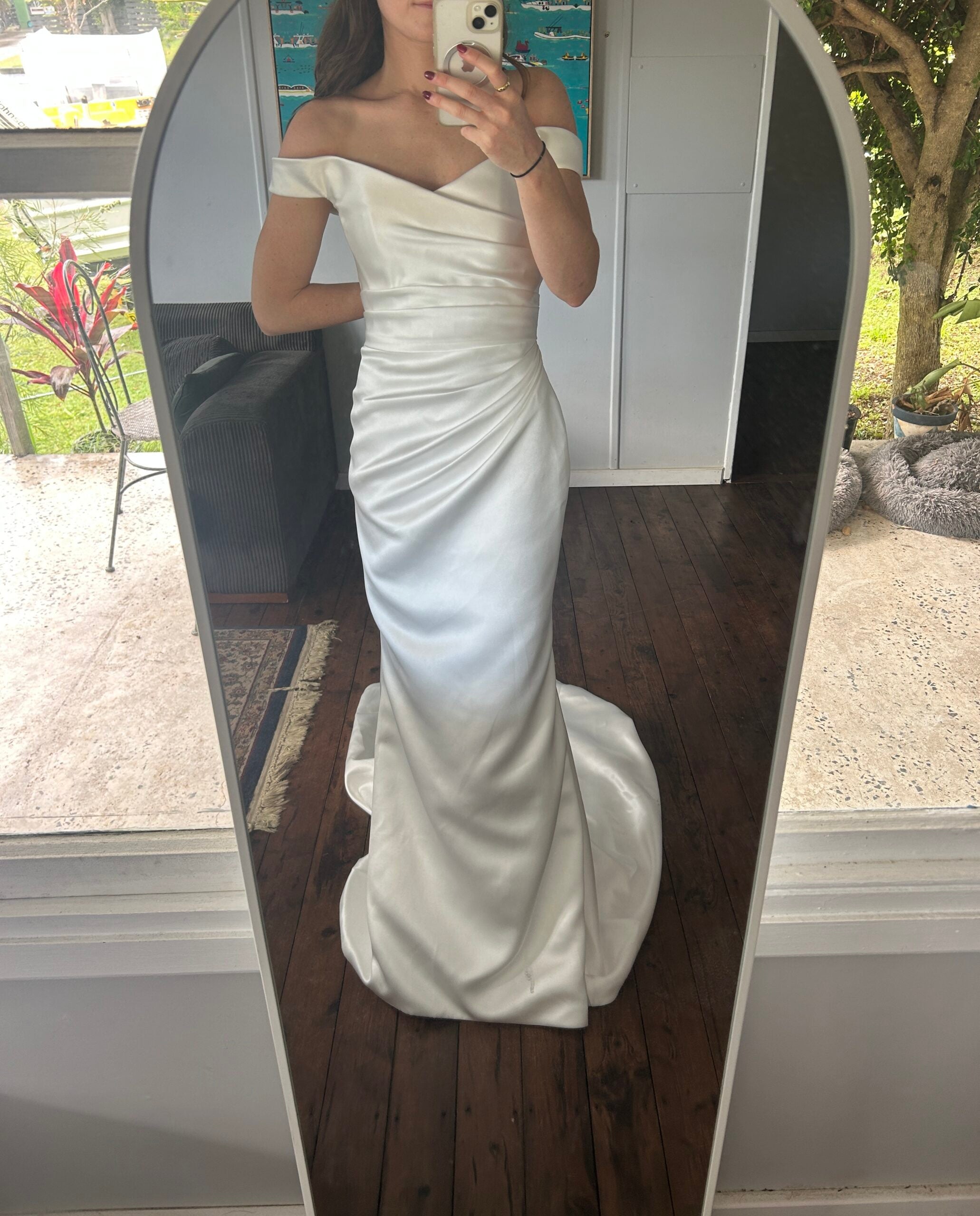 Couture custom wedding dress