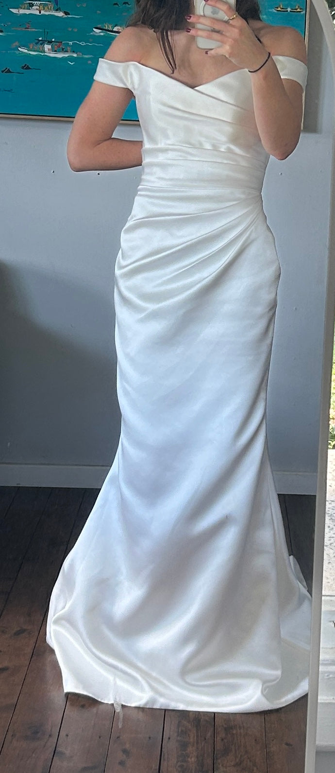 Couture custom wedding dress