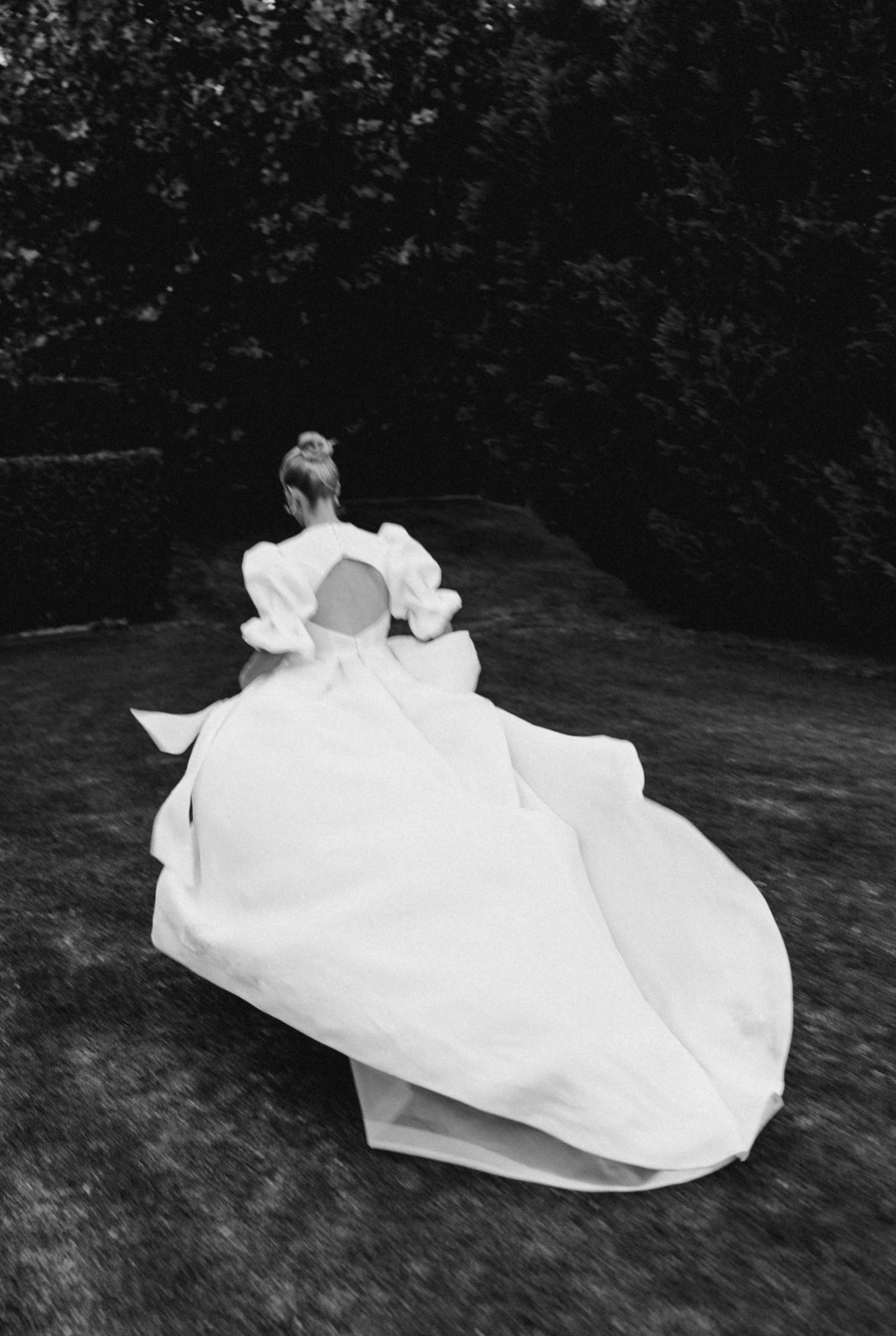 Greta Kate Couture Silk Organza Gown
