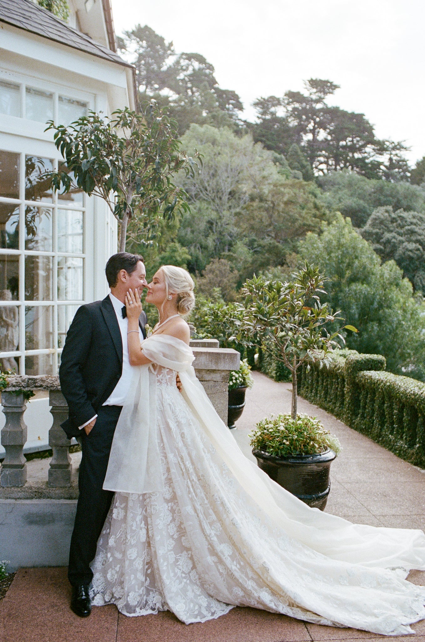 Galia Lahav Georgia + detachable cape