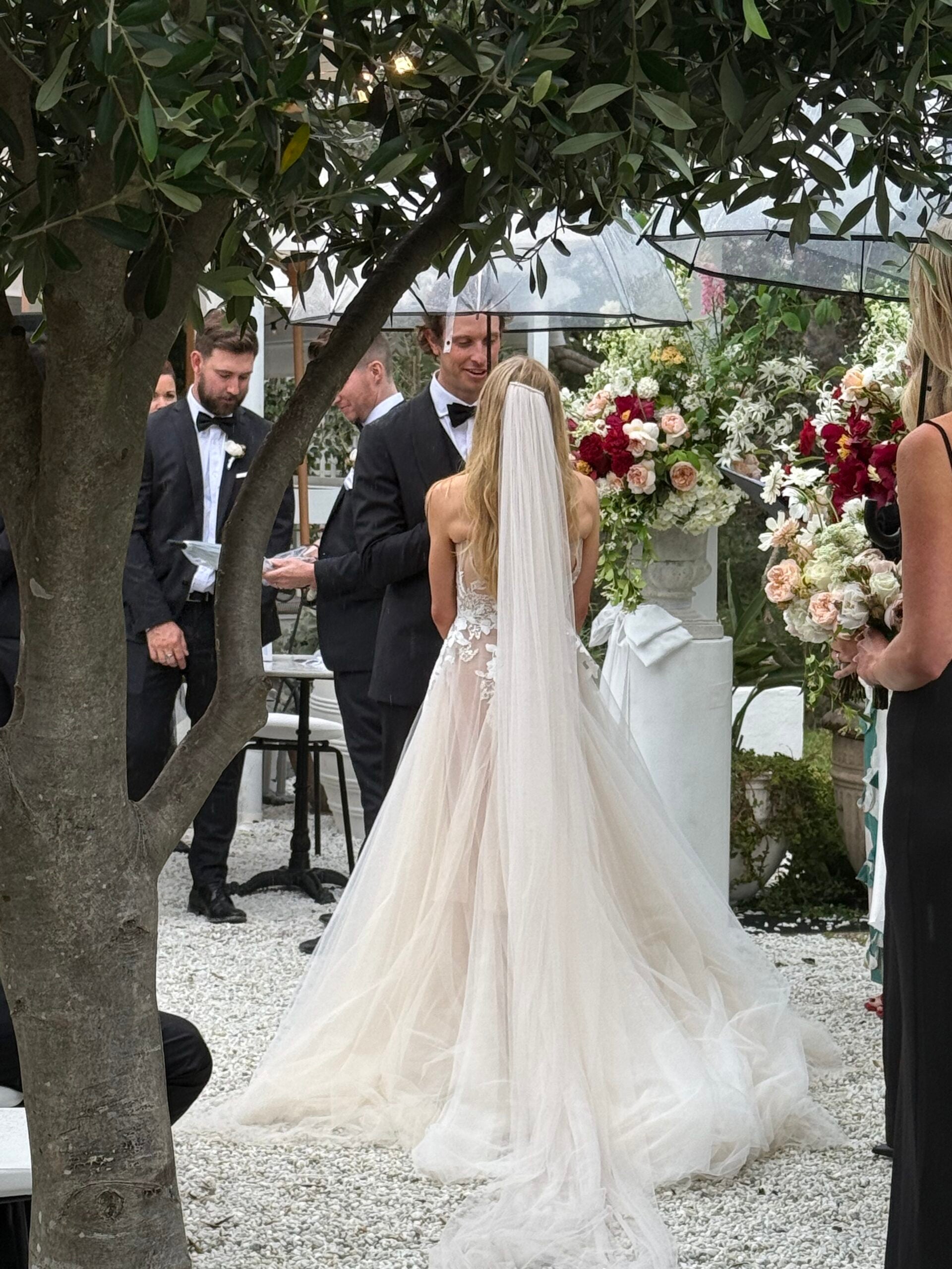 Muse by Berta “ivory” gown
