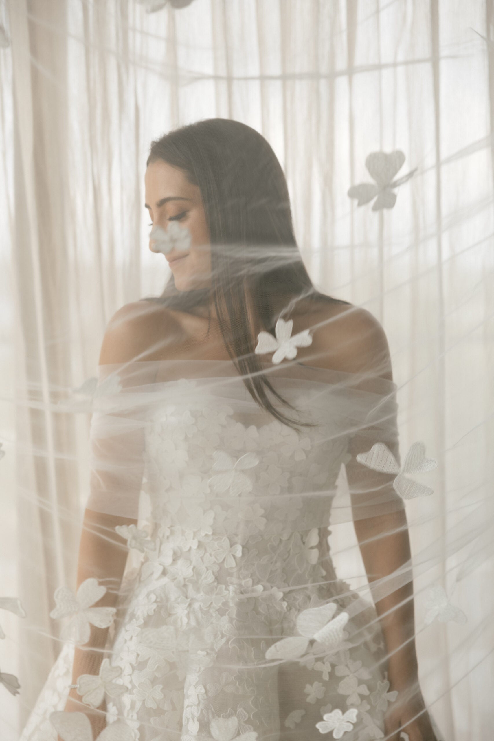 Monique Lhuillier Clover Gown