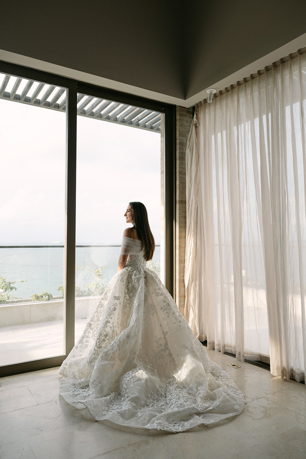Monique Lhuillier Clover Gown