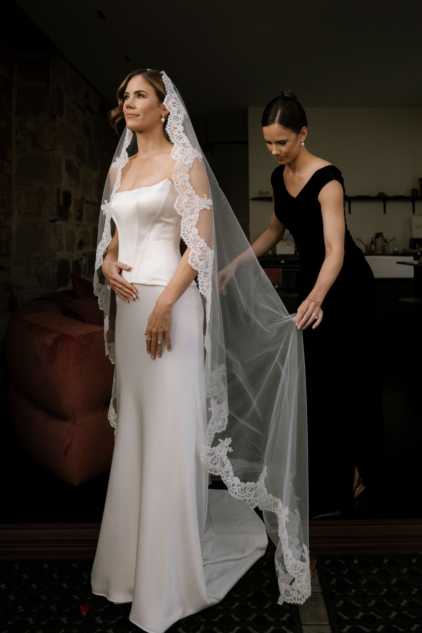 Prea James Penelope corset (unaltered) & bias skirt