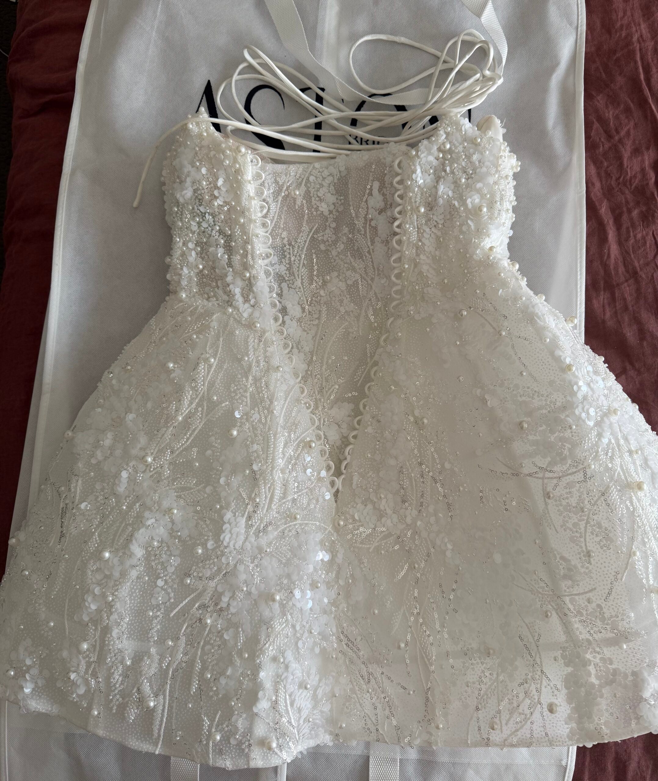 Aston Bridal Penny Mini Dress