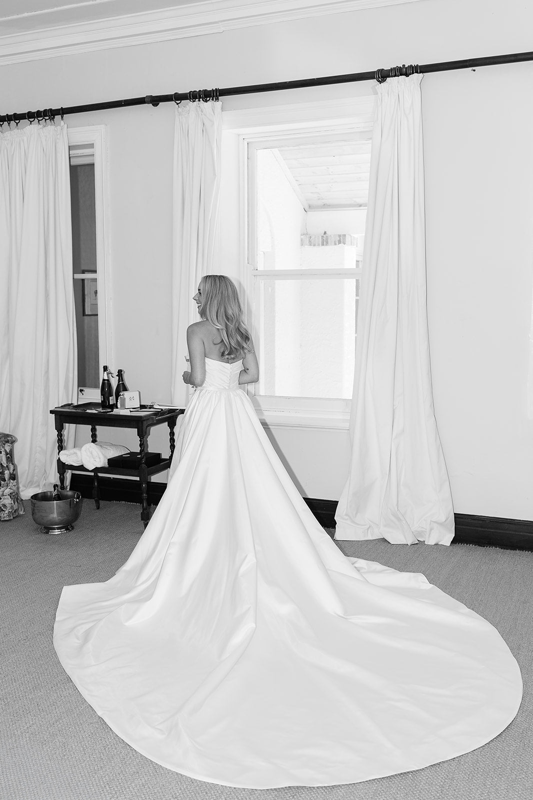 Zian Coutour Wedding Gown and veil