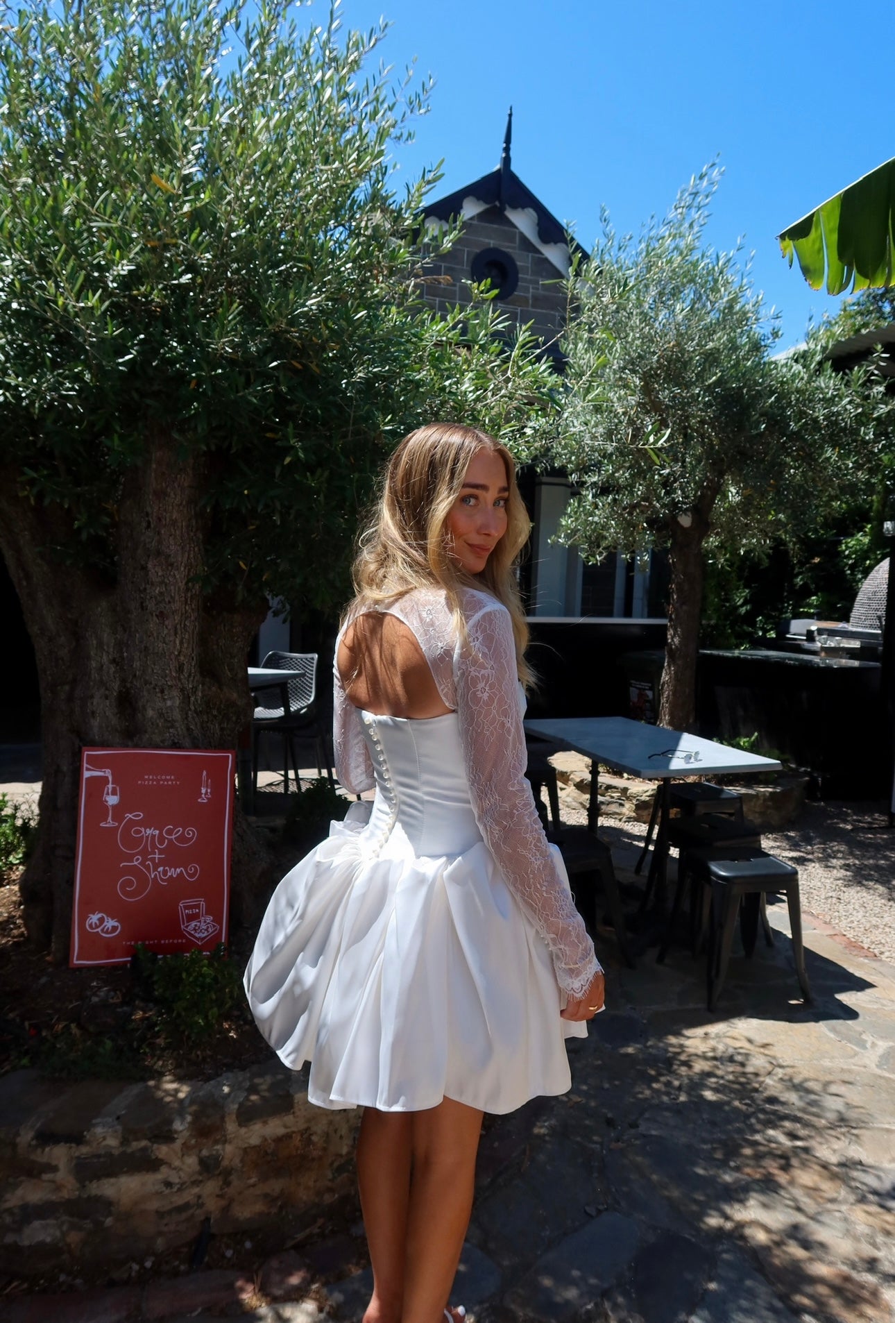 Lulu dress & custom bolero top