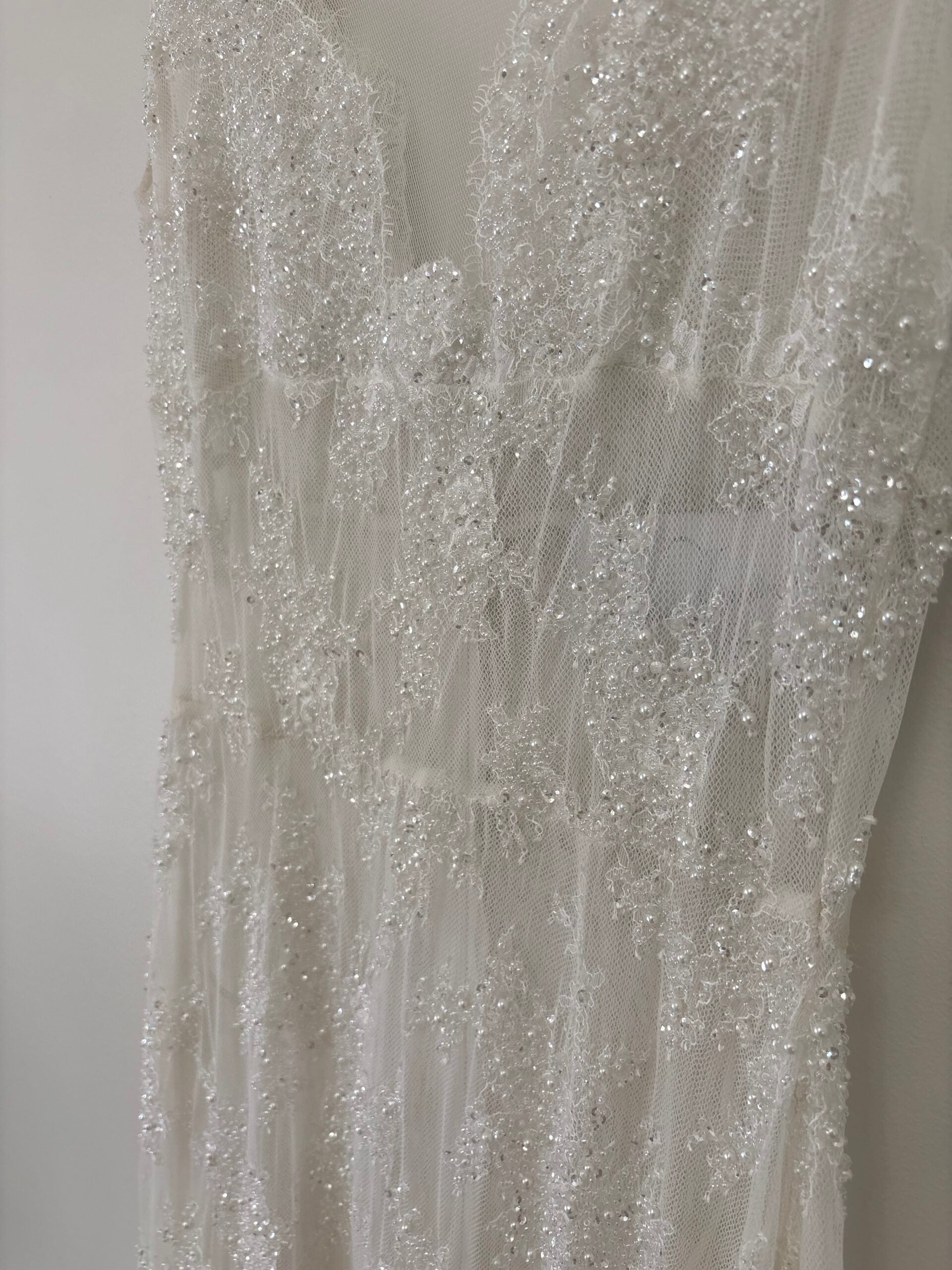 Mariana Hardwick Slim-fit Beaded Gown