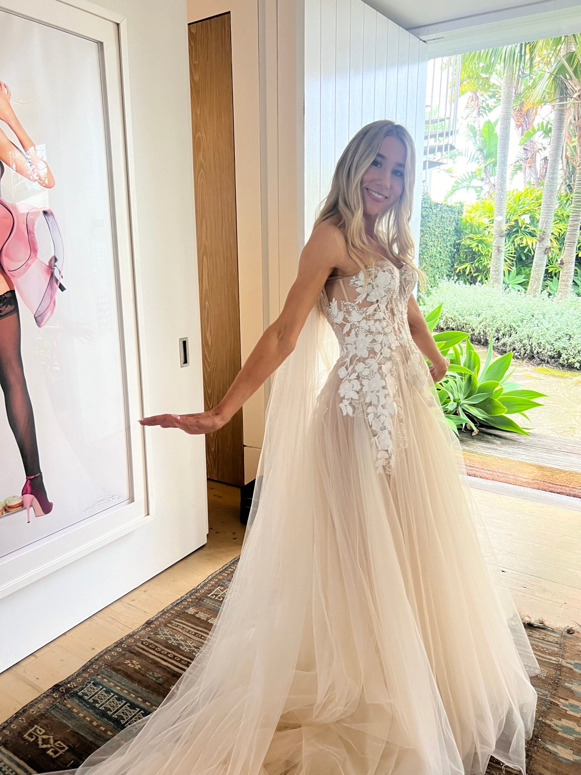 Muse by Berta “ivory” gown
