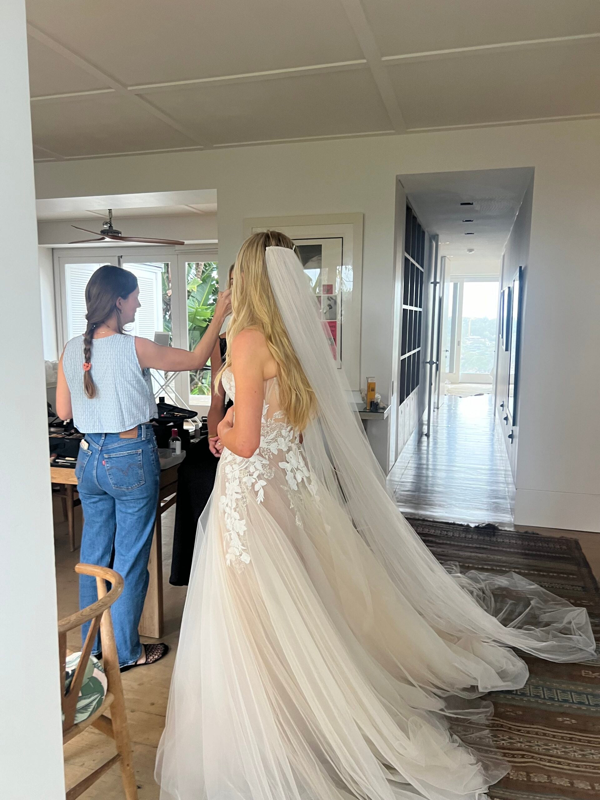 Muse by Berta “ivory” gown