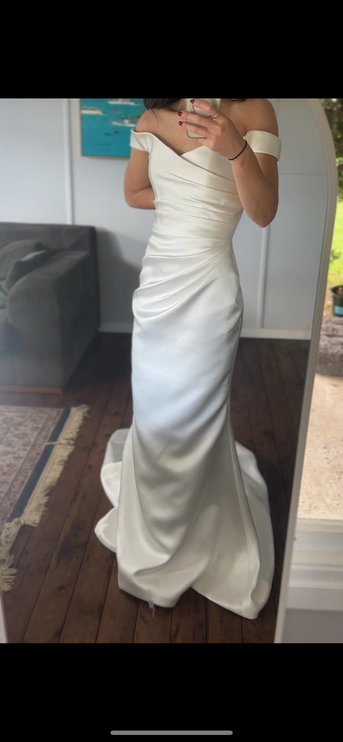 Couture custom wedding dress