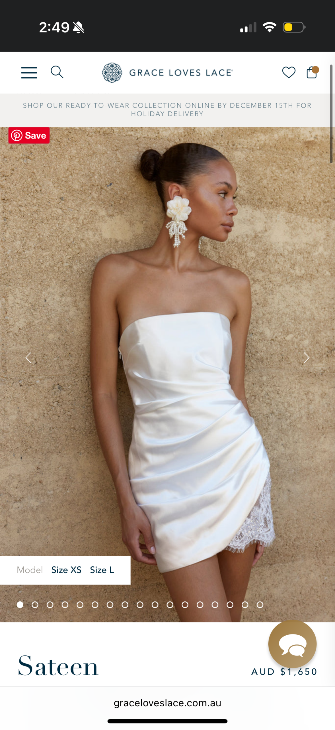 Rime Arodaky 'Kiss' embroider tulle and crepe gown