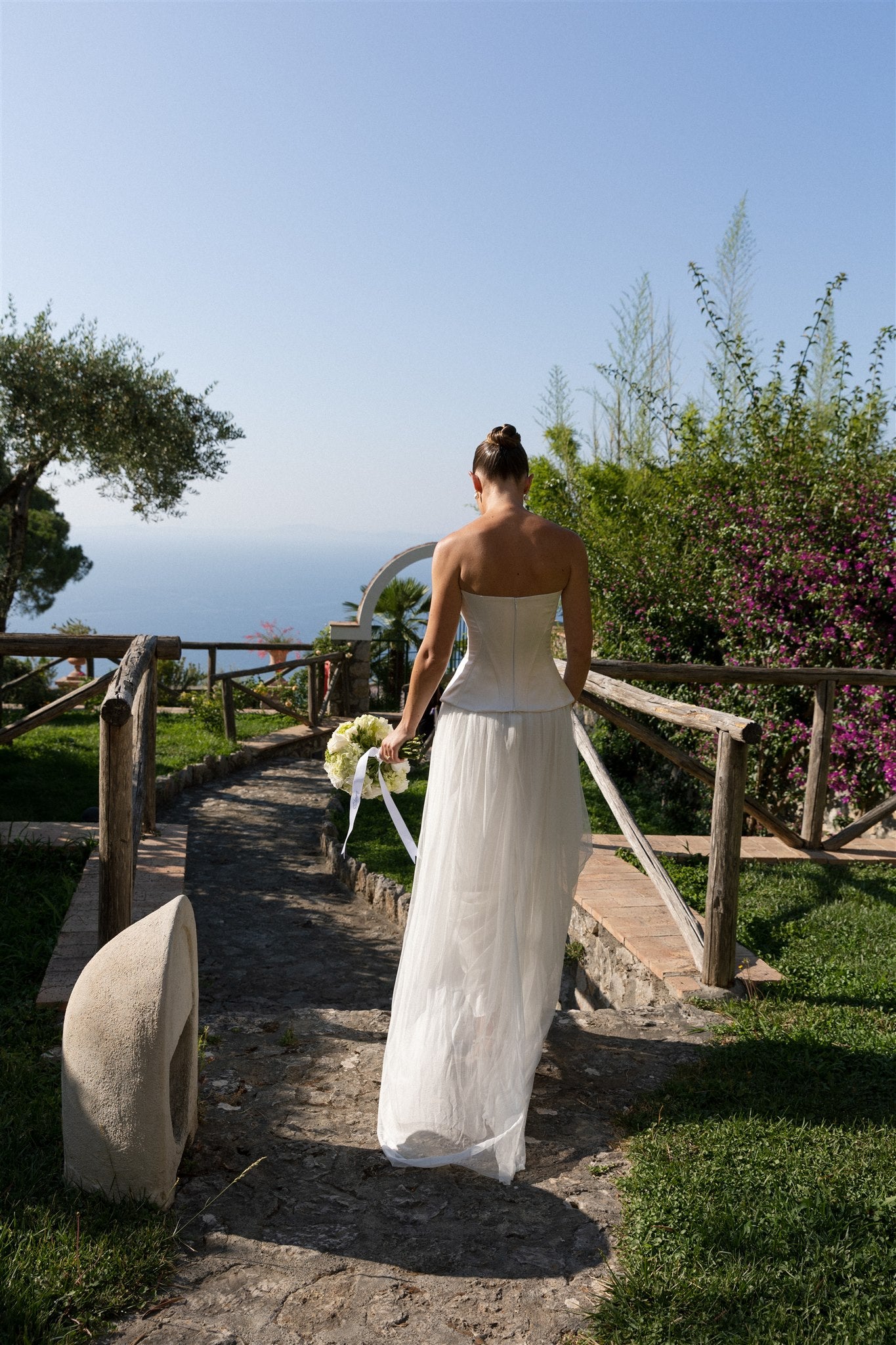 Bespoke Prea James - Gown, neck scarf and second look