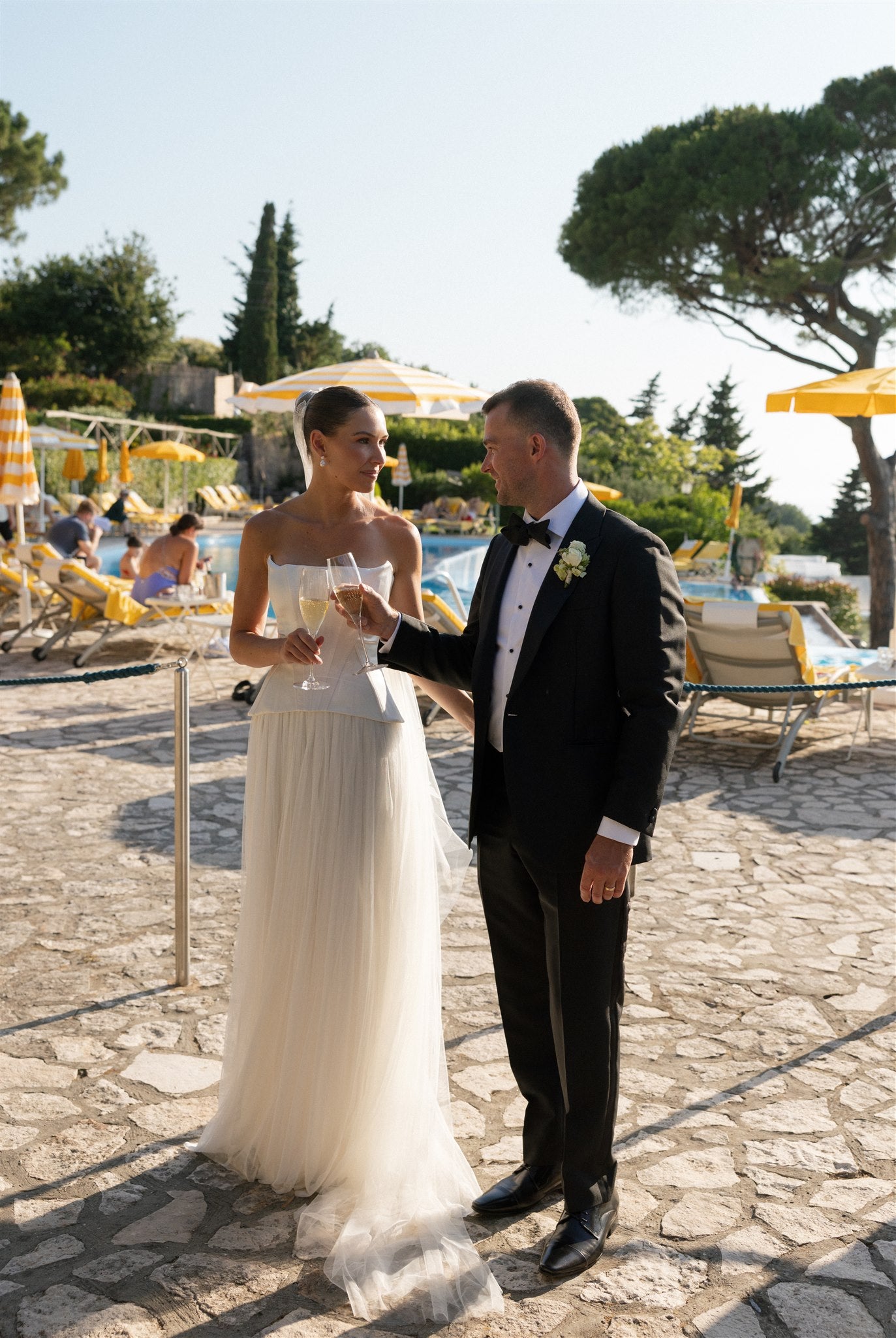Bespoke Prea James - Gown, neck scarf and second look
