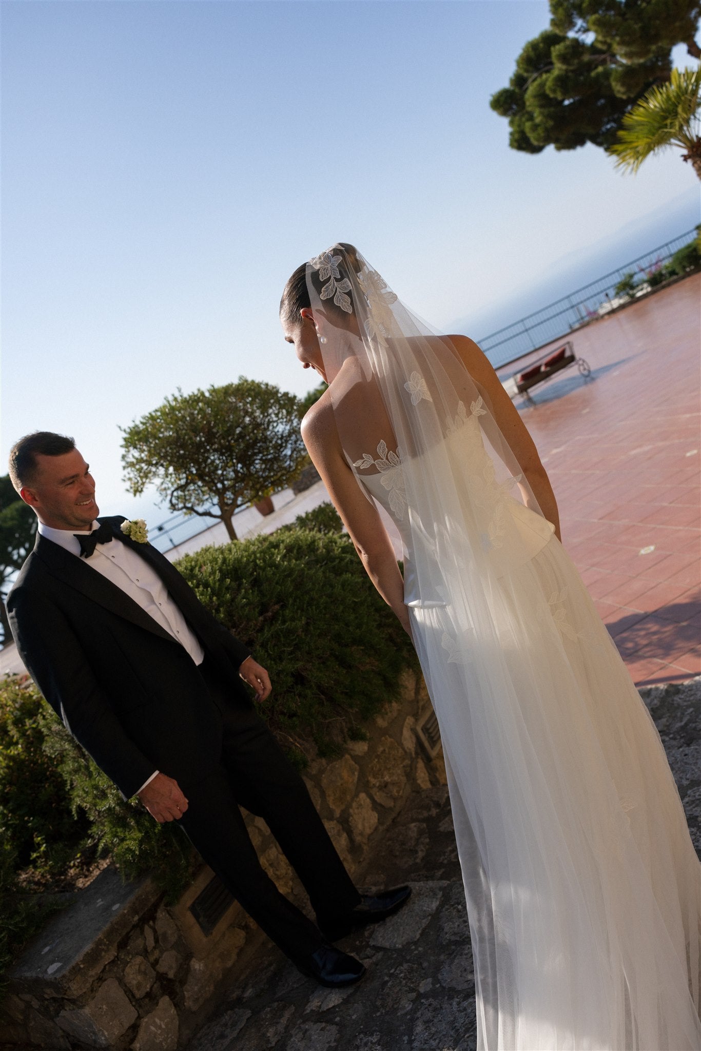 Bespoke Prea James - Gown, neck scarf and second look