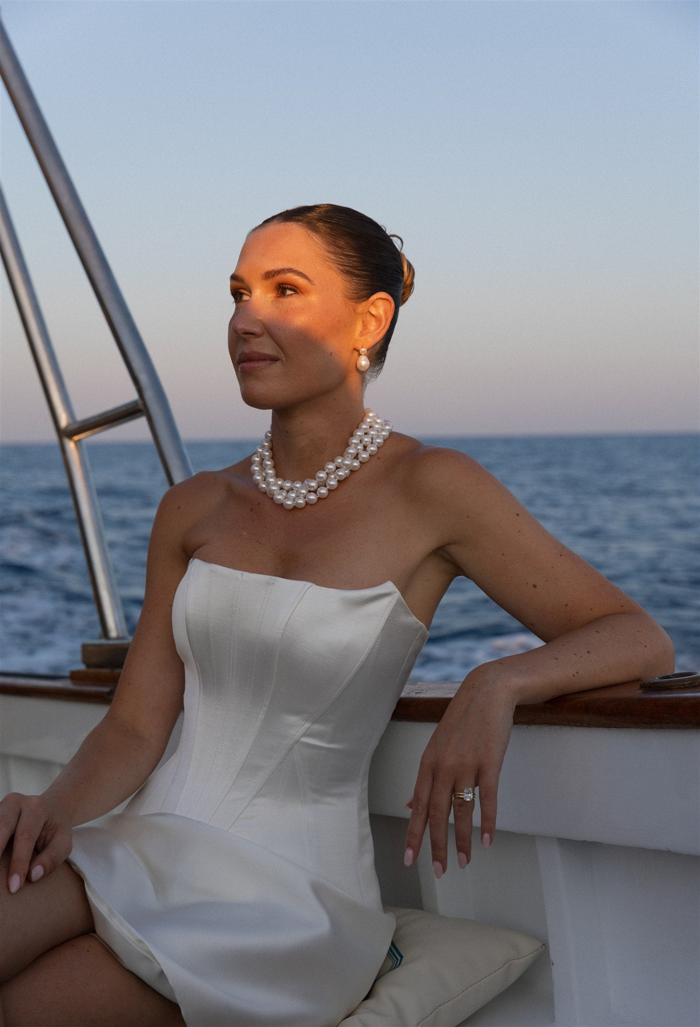 Bespoke Prea James - Gown, neck scarf and second look